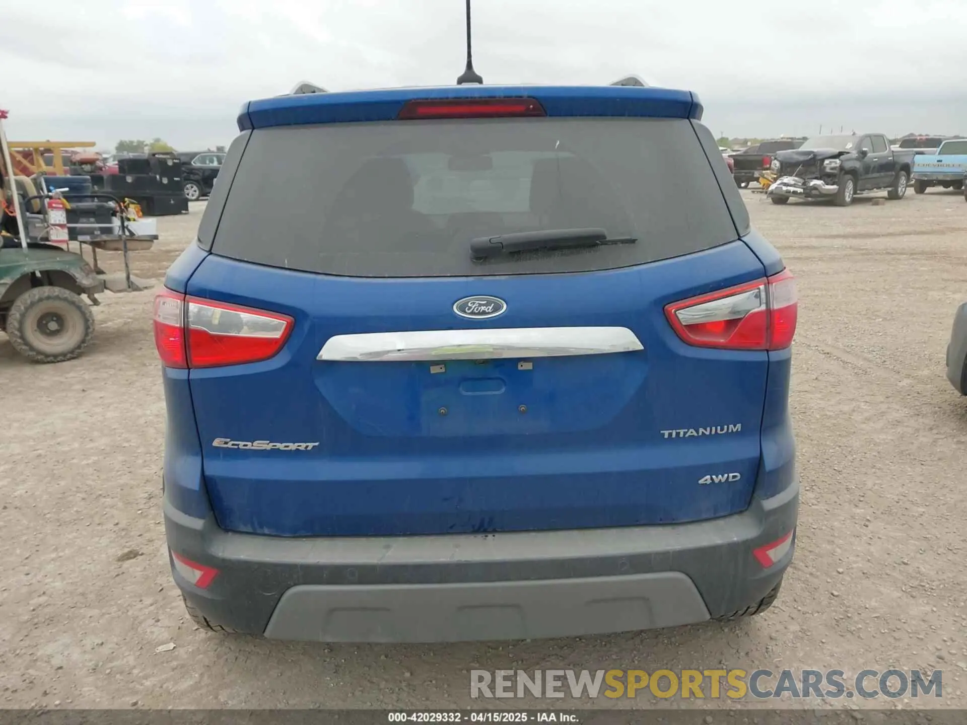 15 Фотография поврежденного автомобиля MAJ6S3KL5LC313843 FORD ECOSPORT 2020