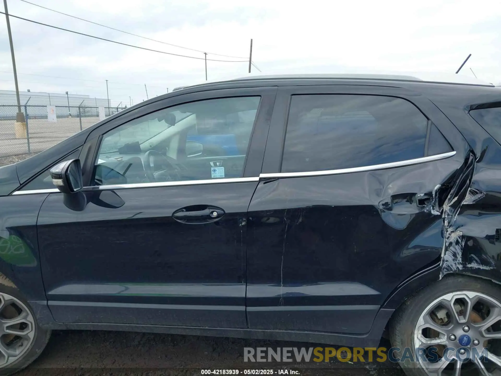 14 Photograph of a damaged car MAJ6S3KL5LC365019 FORD ECOSPORT 2020