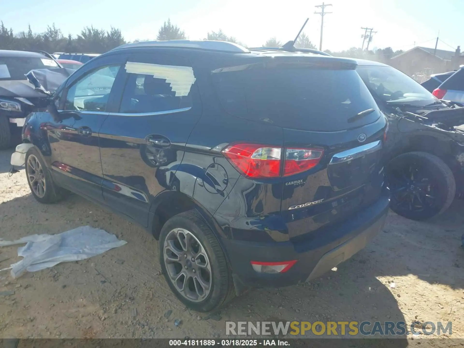 3 Фотография поврежденного автомобиля MAJ6S3KL5LC391538 FORD ECOSPORT 2020