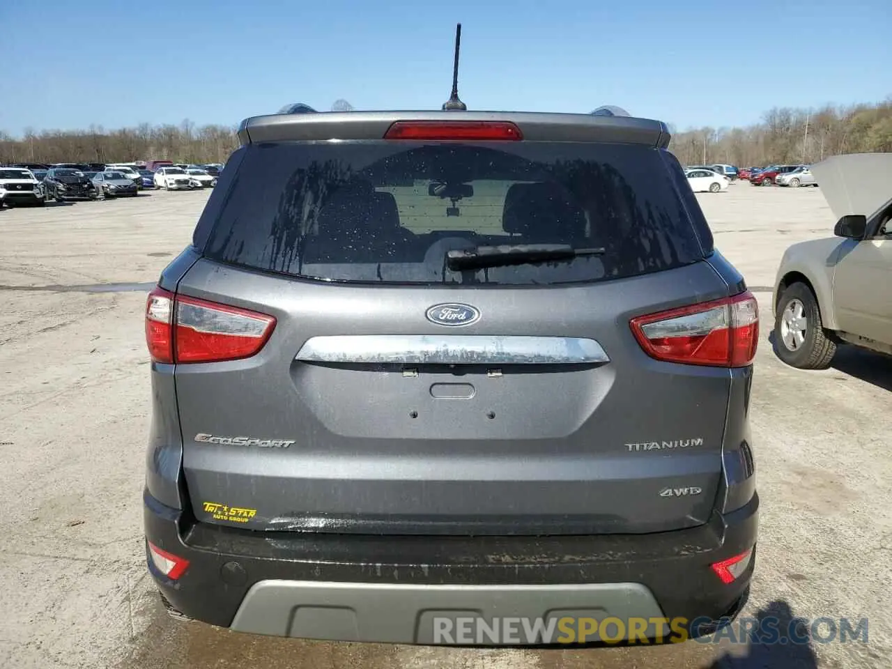6 Photograph of a damaged car MAJ6S3KL9LC383006 FORD ECOSPORT 2020