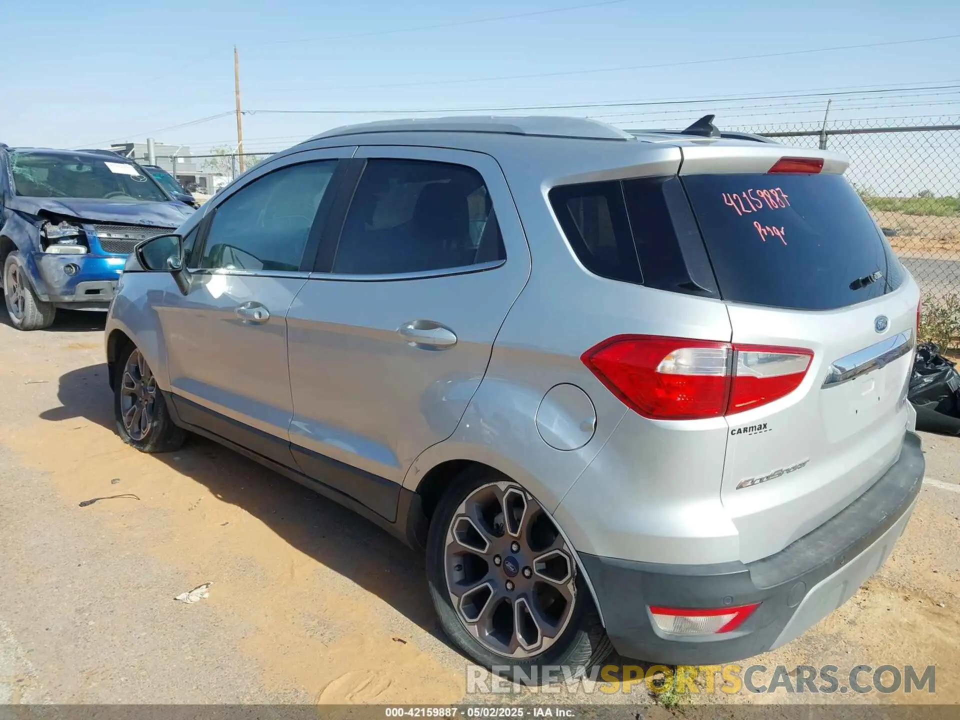 6 Photograph of a damaged car MAJ6S3KLXLC323817 FORD ECOSPORT 2020