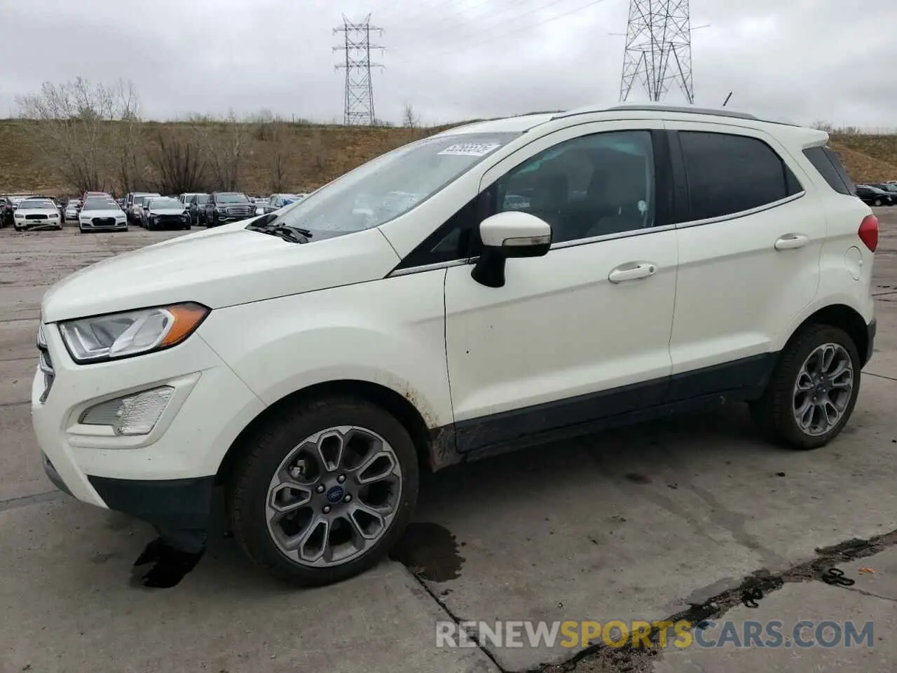 1 Photograph of a damaged car MAJ6S3KLXLC347132 FORD ECOSPORT 2020