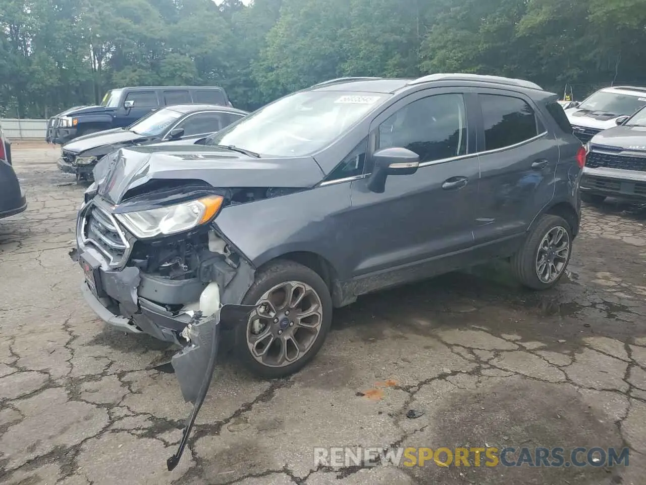 1 Photograph of a damaged car MAJ6S3KLXLC367557 FORD ECOSPORT 2020