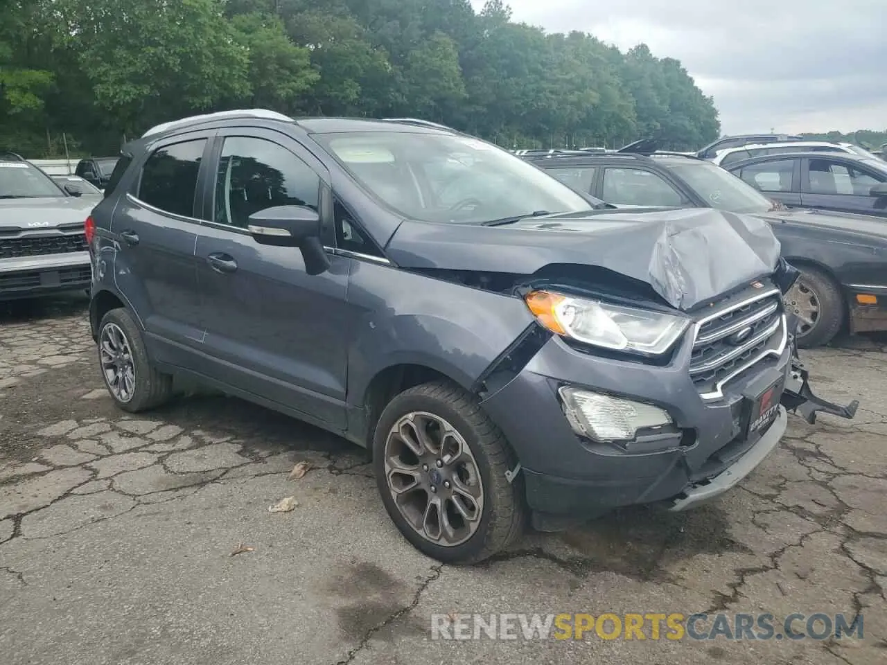 4 Photograph of a damaged car MAJ6S3KLXLC367557 FORD ECOSPORT 2020