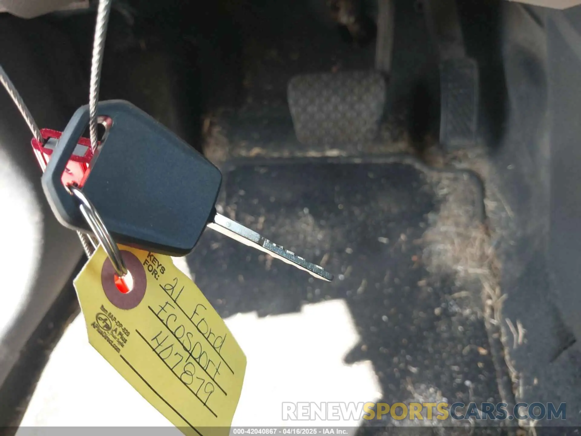 11 Photograph of a damaged car MAJ3S2FE0MC407879 FORD ECOSPORT 2021