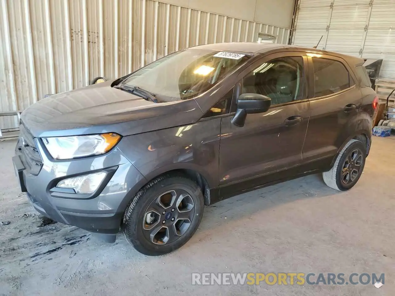 1 Фотография поврежденного автомобиля MAJ3S2FE0MC438226 FORD ECOSPORT 2021