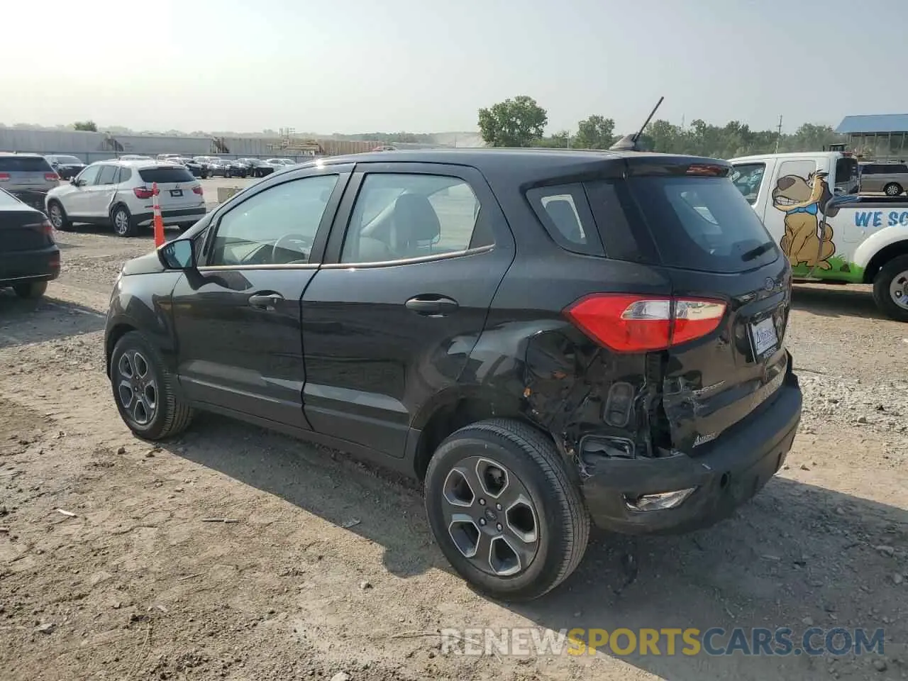 2 Фотография поврежденного автомобиля MAJ3S2FE1MC422889 FORD ECOSPORT 2021