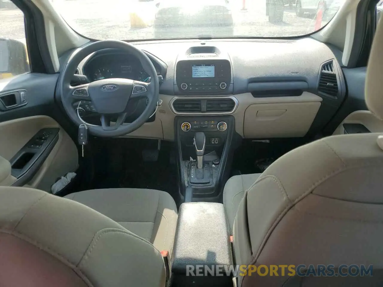 8 Фотография поврежденного автомобиля MAJ3S2FE1MC422889 FORD ECOSPORT 2021