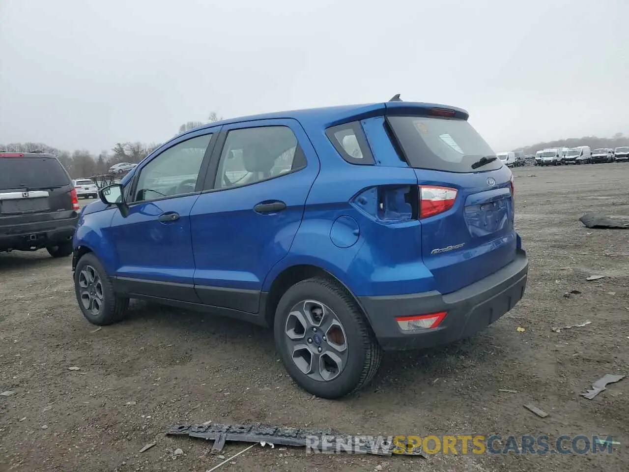 2 Фотография поврежденного автомобиля MAJ3S2FE1MC425212 FORD ECOSPORT 2021