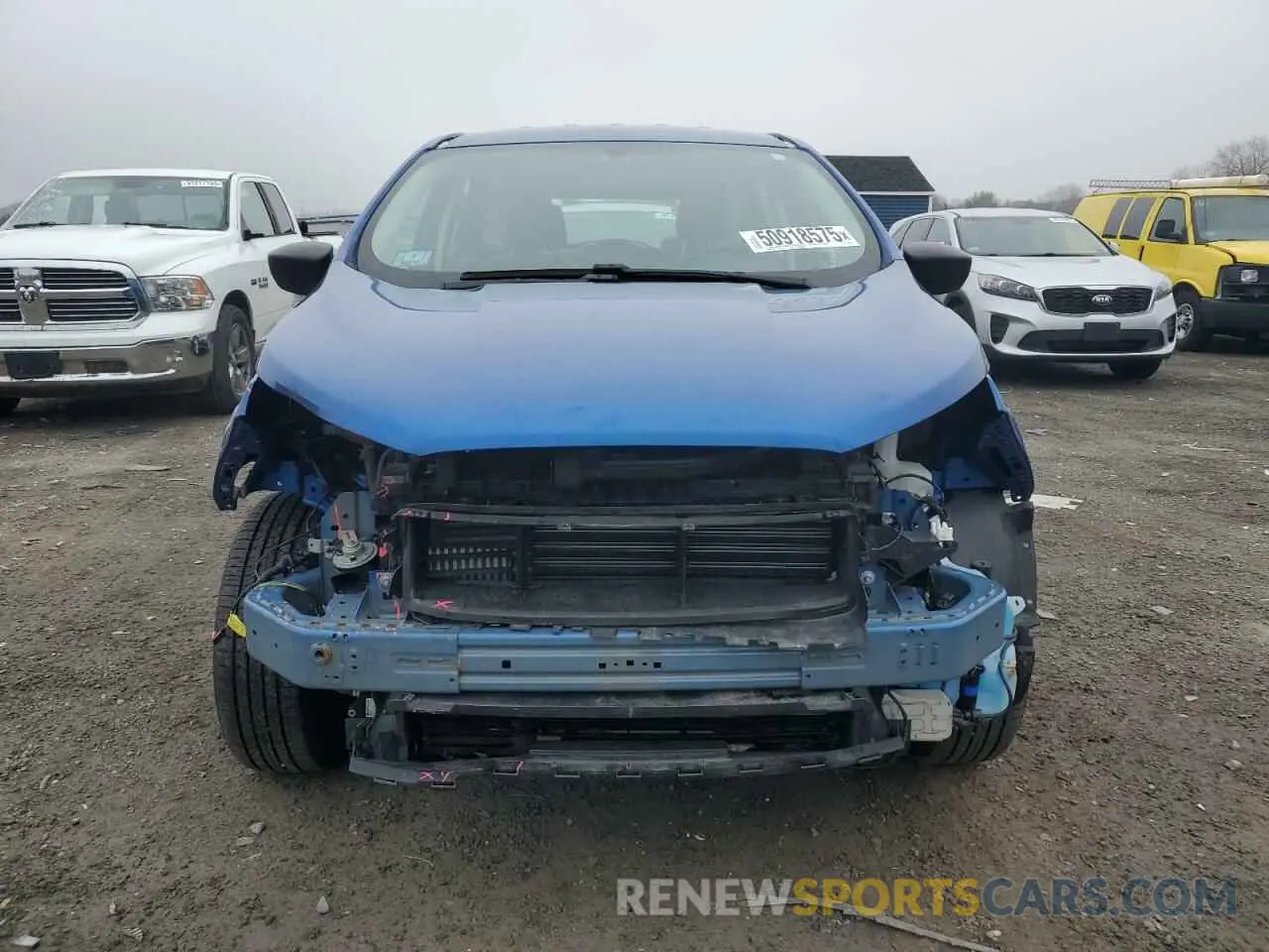5 Фотография поврежденного автомобиля MAJ3S2FE1MC425212 FORD ECOSPORT 2021