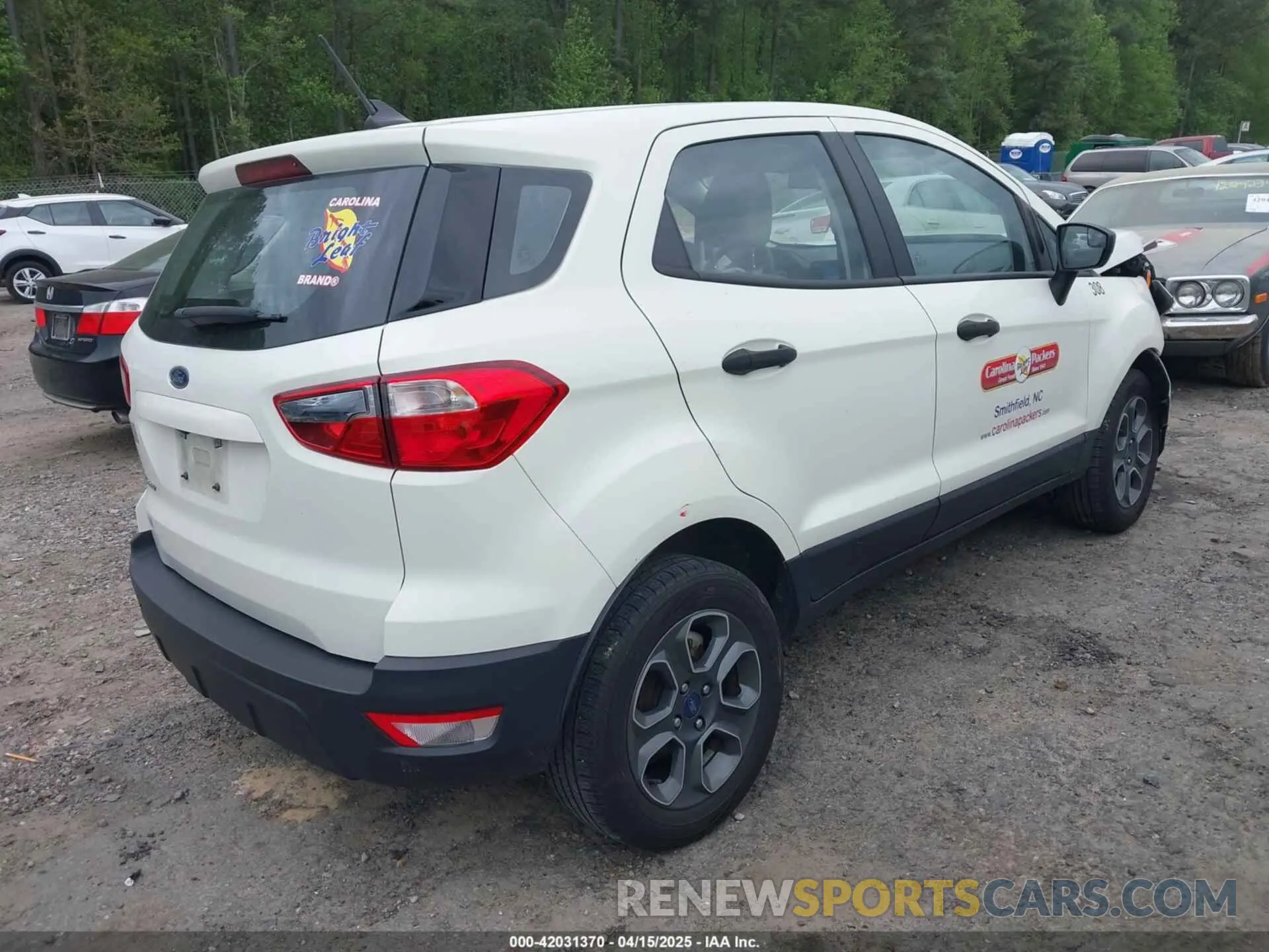 4 Photograph of a damaged car MAJ3S2FE1MC438364 FORD ECOSPORT 2021