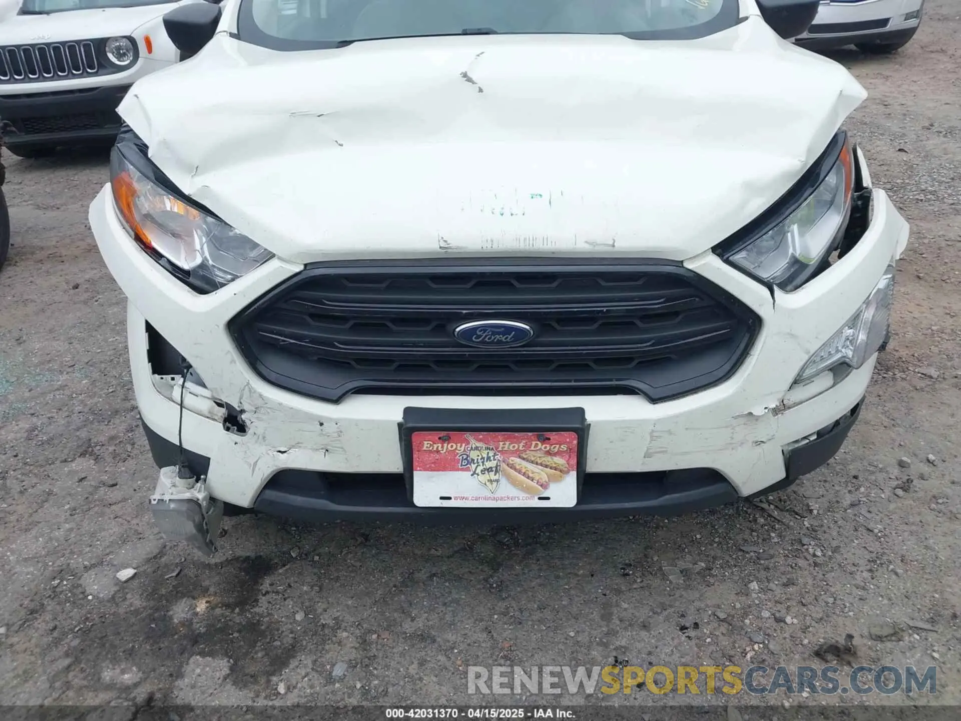 6 Photograph of a damaged car MAJ3S2FE1MC438364 FORD ECOSPORT 2021