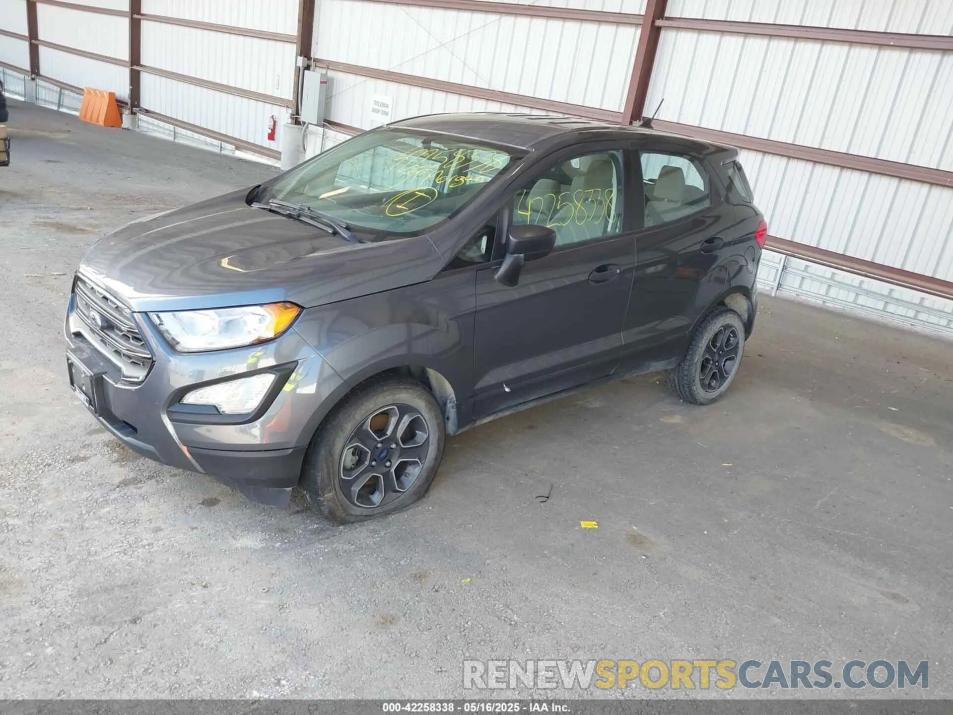 2 Photograph of a damaged car MAJ3S2FE2MC398599 FORD ECOSPORT 2021