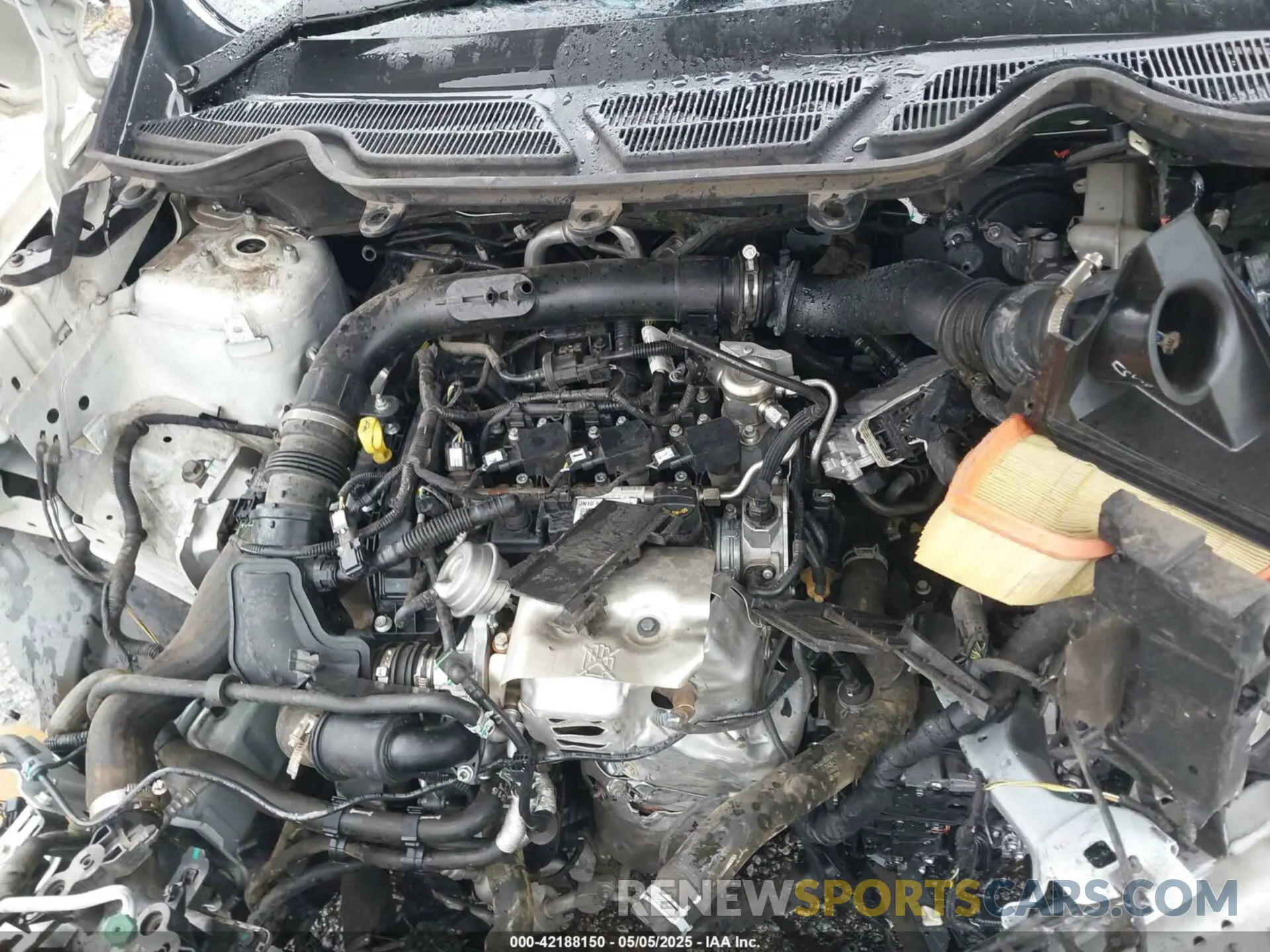 10 Фотография поврежденного автомобиля MAJ3S2FE2MC435361 FORD ECOSPORT 2021