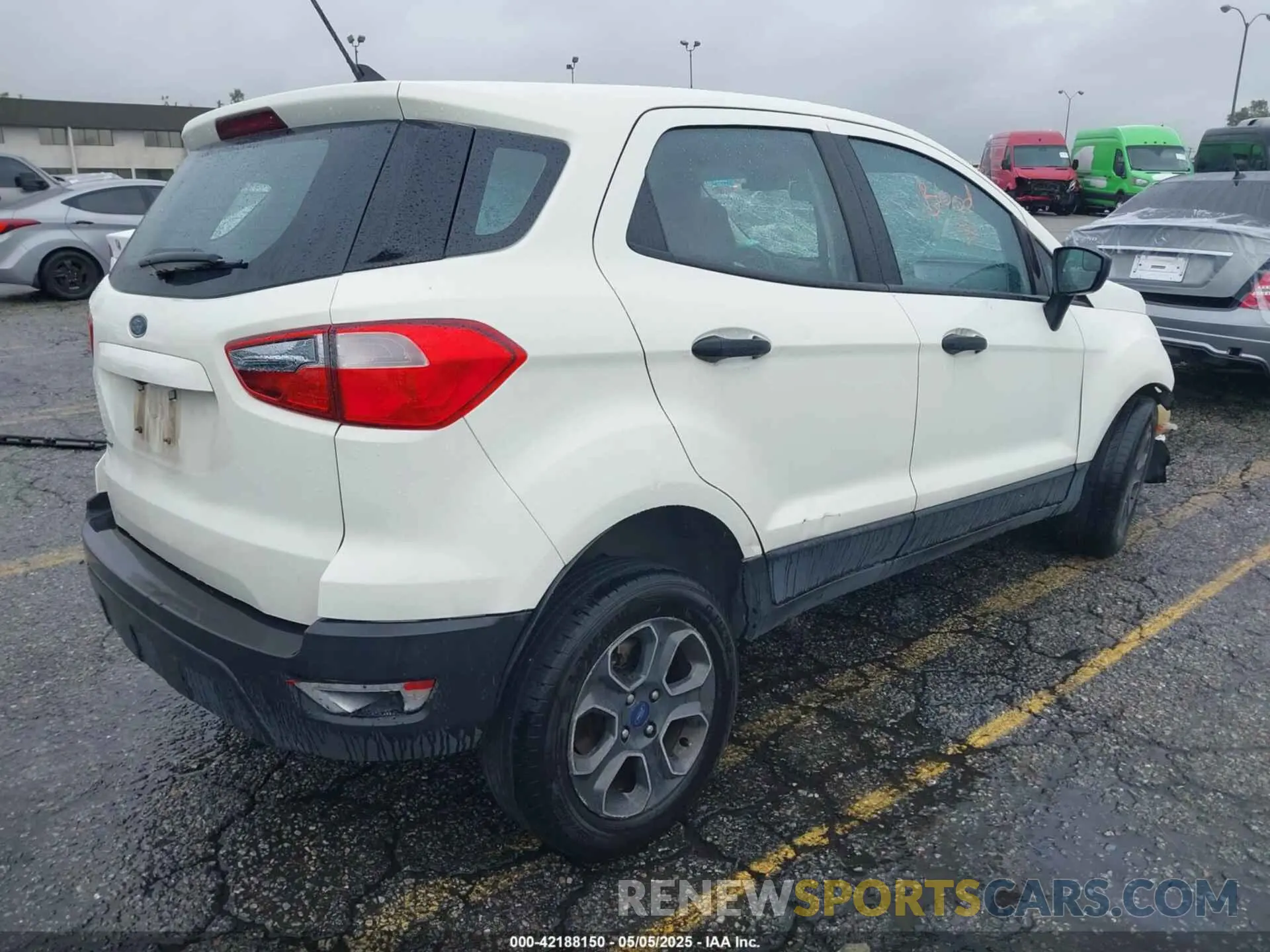 4 Фотография поврежденного автомобиля MAJ3S2FE2MC435361 FORD ECOSPORT 2021