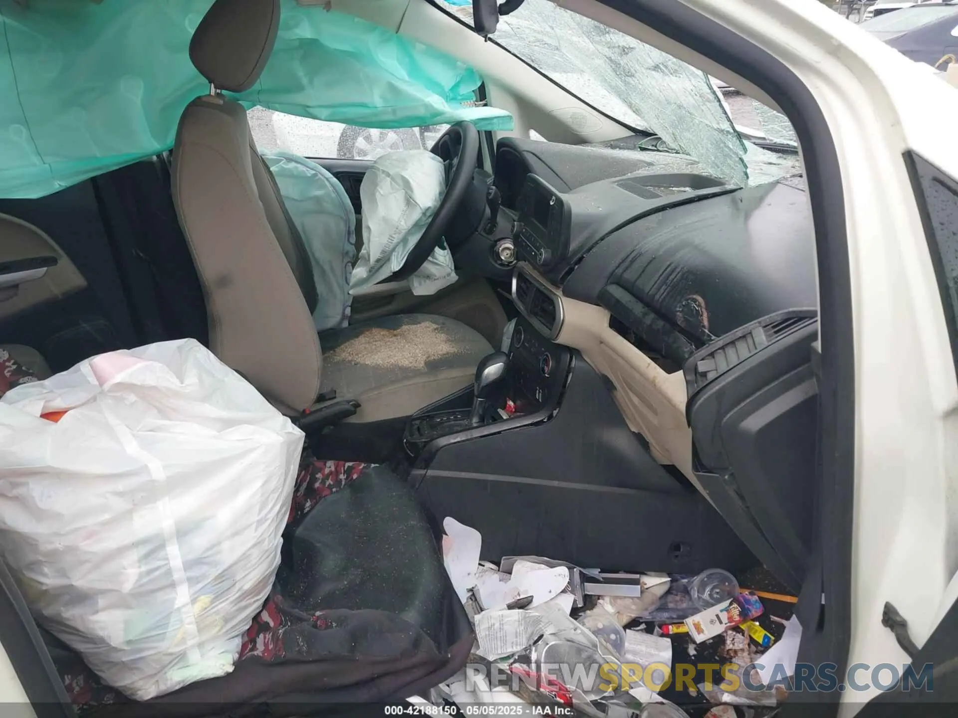 5 Фотография поврежденного автомобиля MAJ3S2FE2MC435361 FORD ECOSPORT 2021
