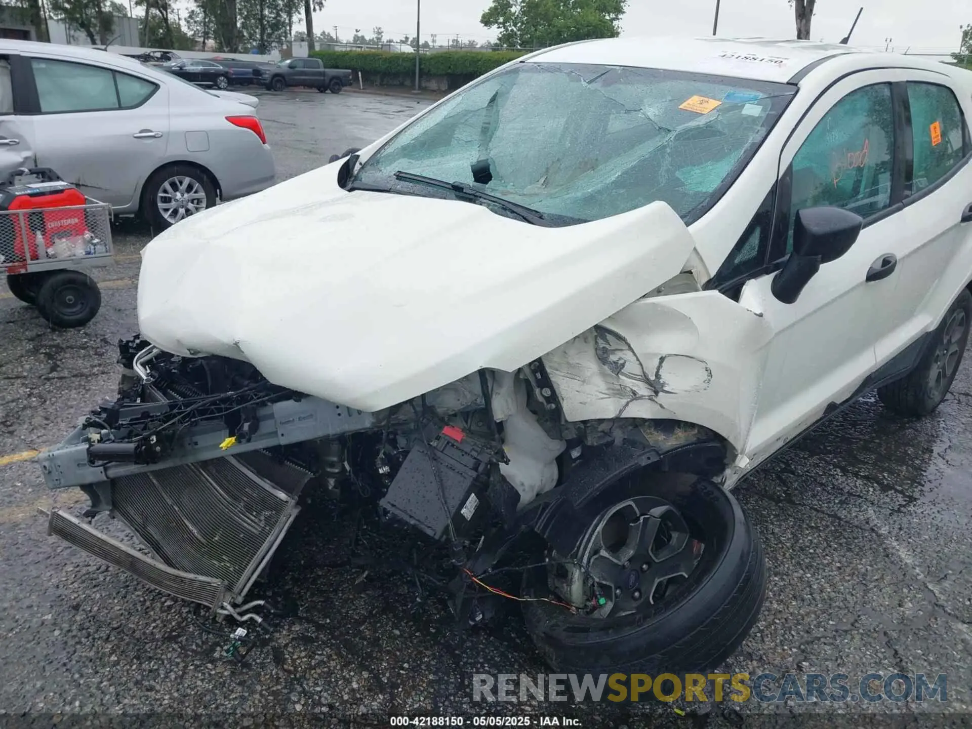 6 Фотография поврежденного автомобиля MAJ3S2FE2MC435361 FORD ECOSPORT 2021