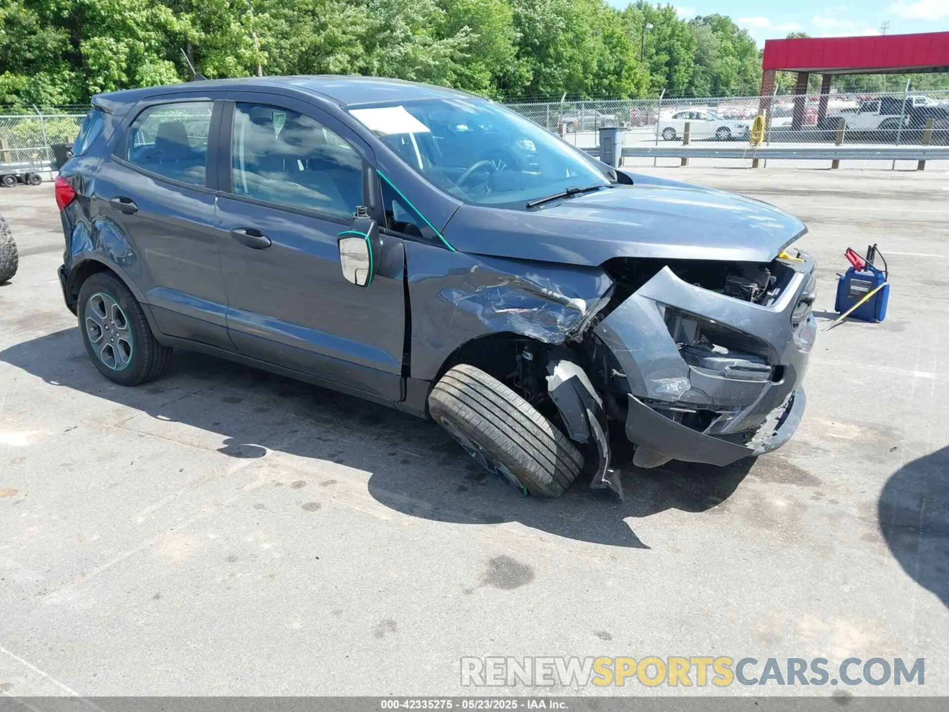 1 Фотография поврежденного автомобиля MAJ3S2FE4MC441940 FORD ECOSPORT 2021