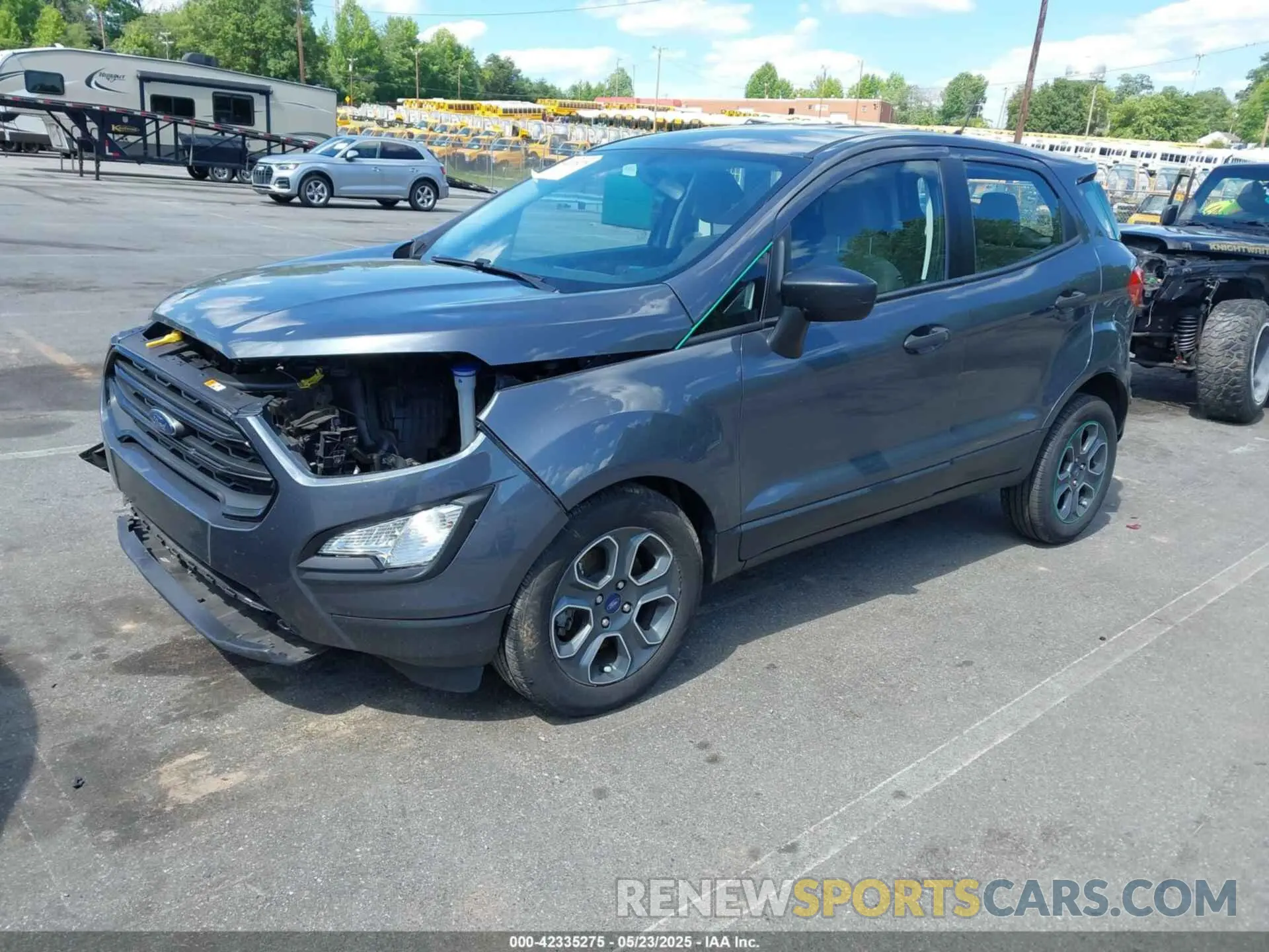 2 Фотография поврежденного автомобиля MAJ3S2FE4MC441940 FORD ECOSPORT 2021
