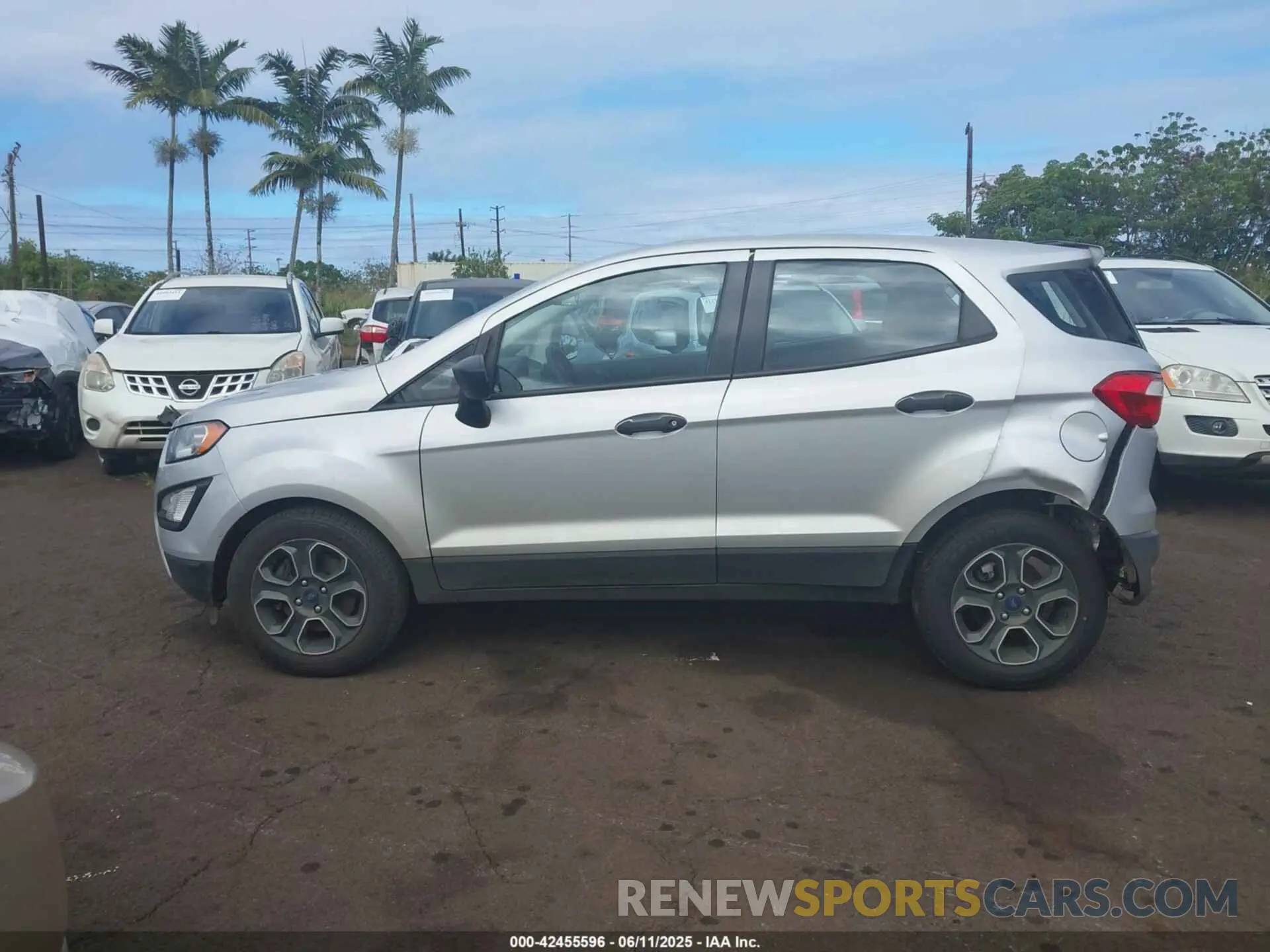14 Photograph of a damaged car MAJ3S2FE4MC455336 FORD ECOSPORT 2021