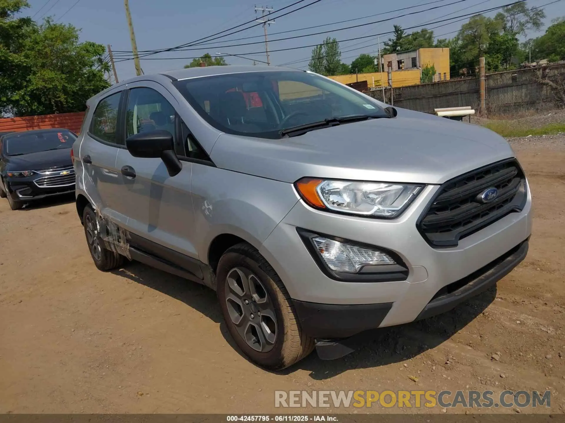 1 Photograph of a damaged car MAJ3S2FE6MC417302 FORD ECOSPORT 2021