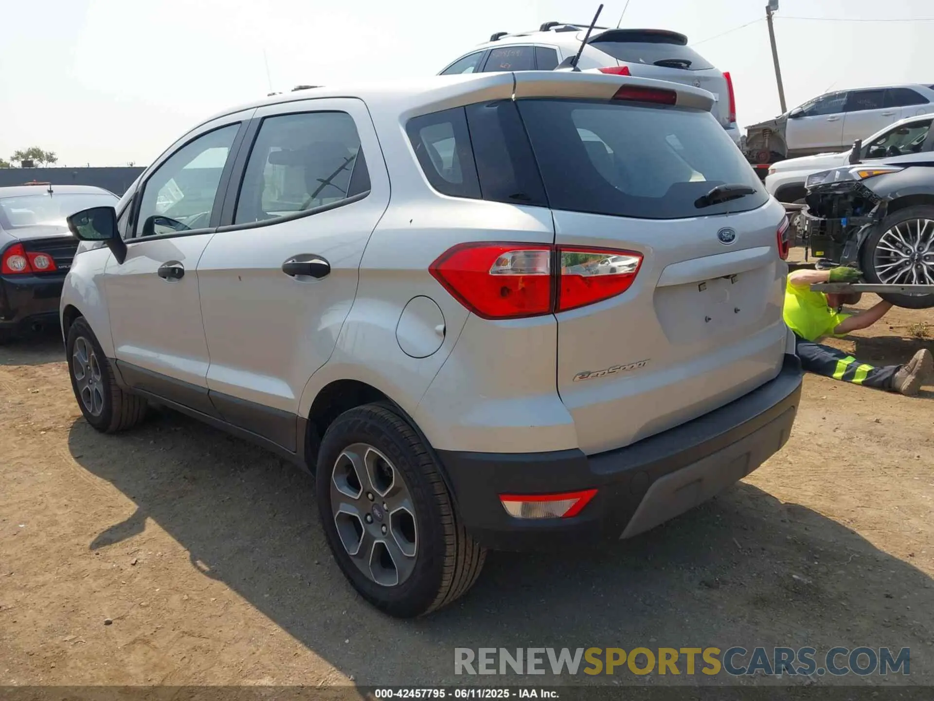 3 Photograph of a damaged car MAJ3S2FE6MC417302 FORD ECOSPORT 2021