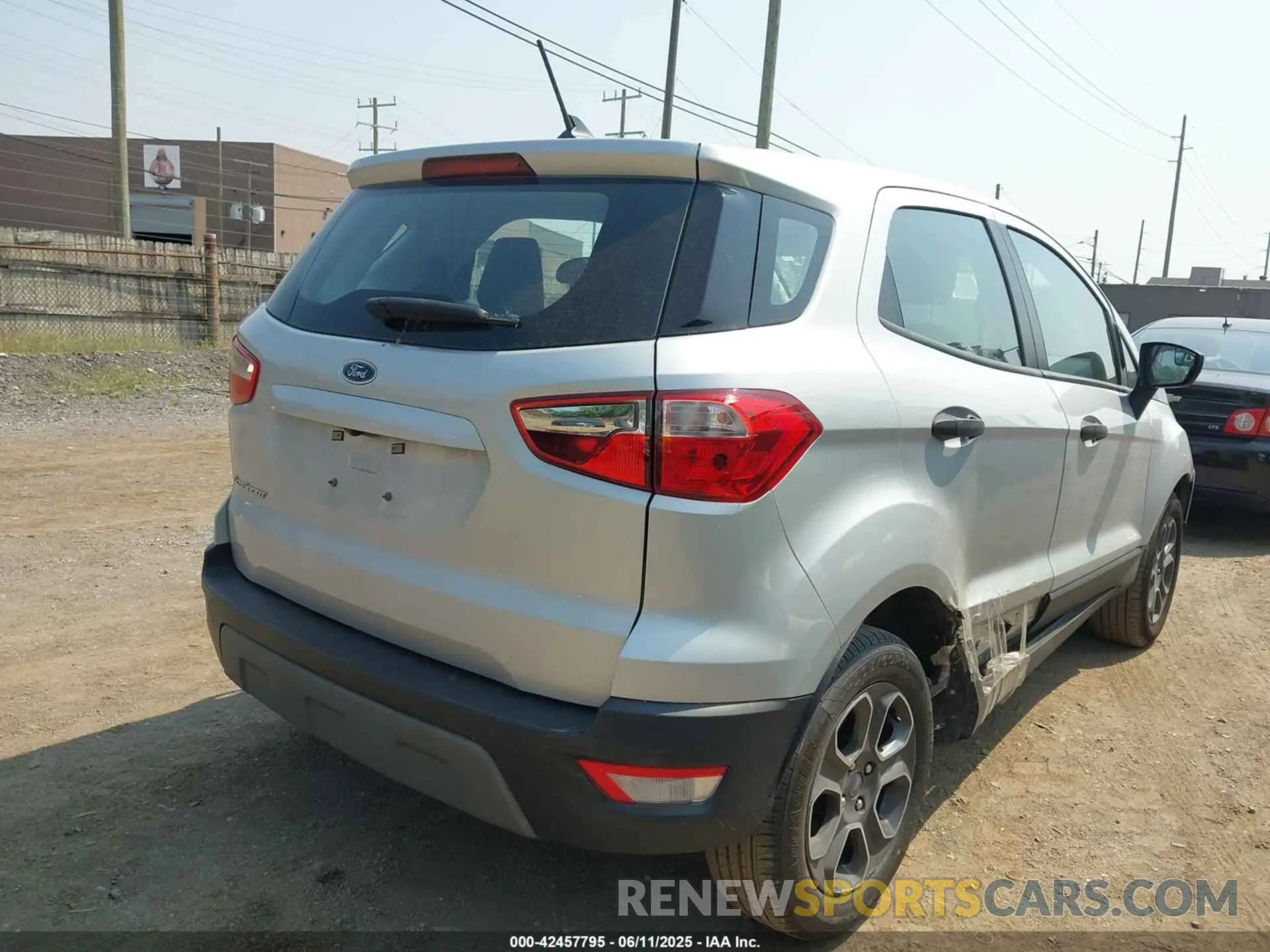 4 Photograph of a damaged car MAJ3S2FE6MC417302 FORD ECOSPORT 2021