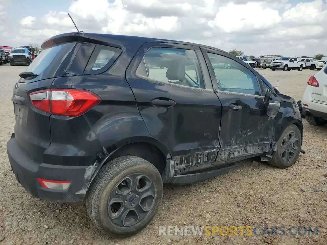 3 Photograph of a damaged car MAJ3S2FE6MC454236 FORD ECOSPORT 2021