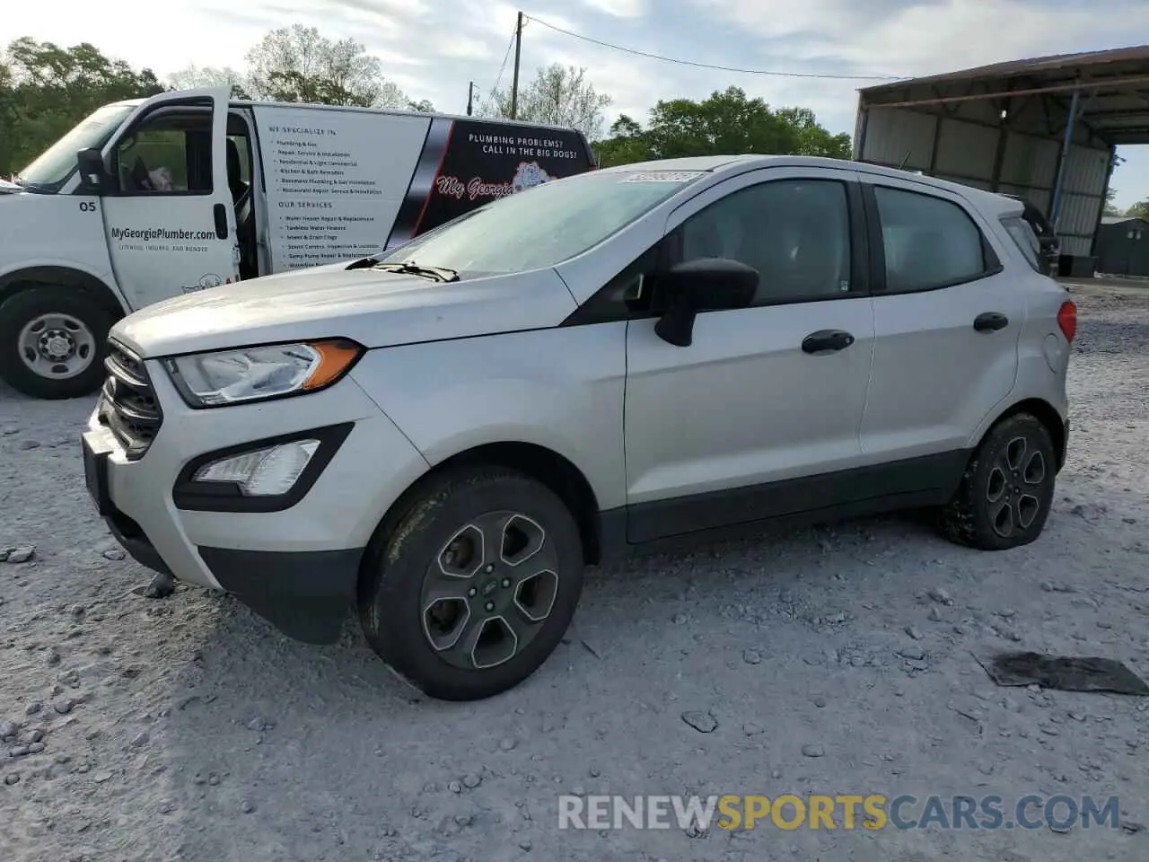 1 Photograph of a damaged car MAJ3S2FE7MC402629 FORD ECOSPORT 2021