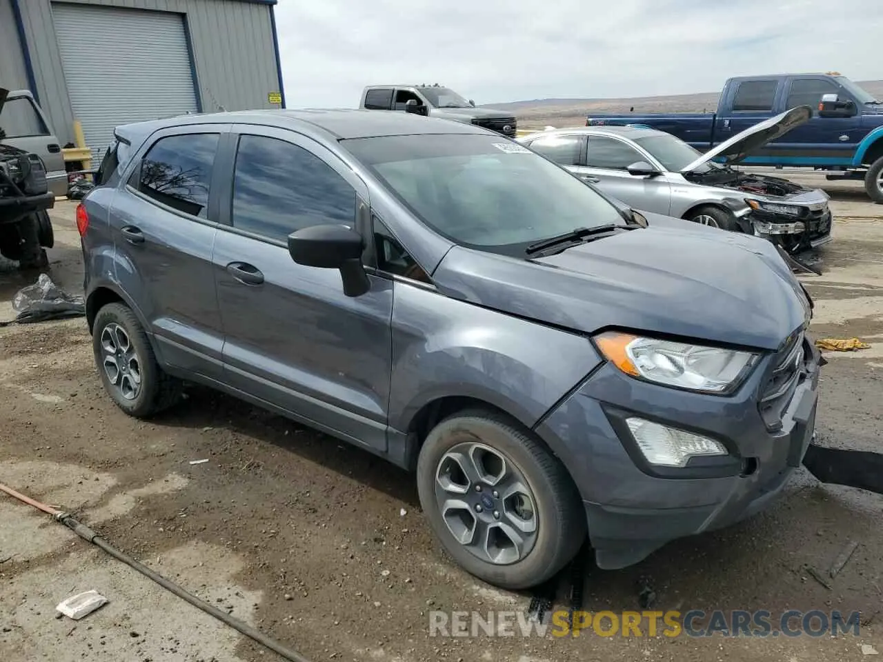 4 Photograph of a damaged car MAJ3S2FE7MC408964 FORD ECOSPORT 2021