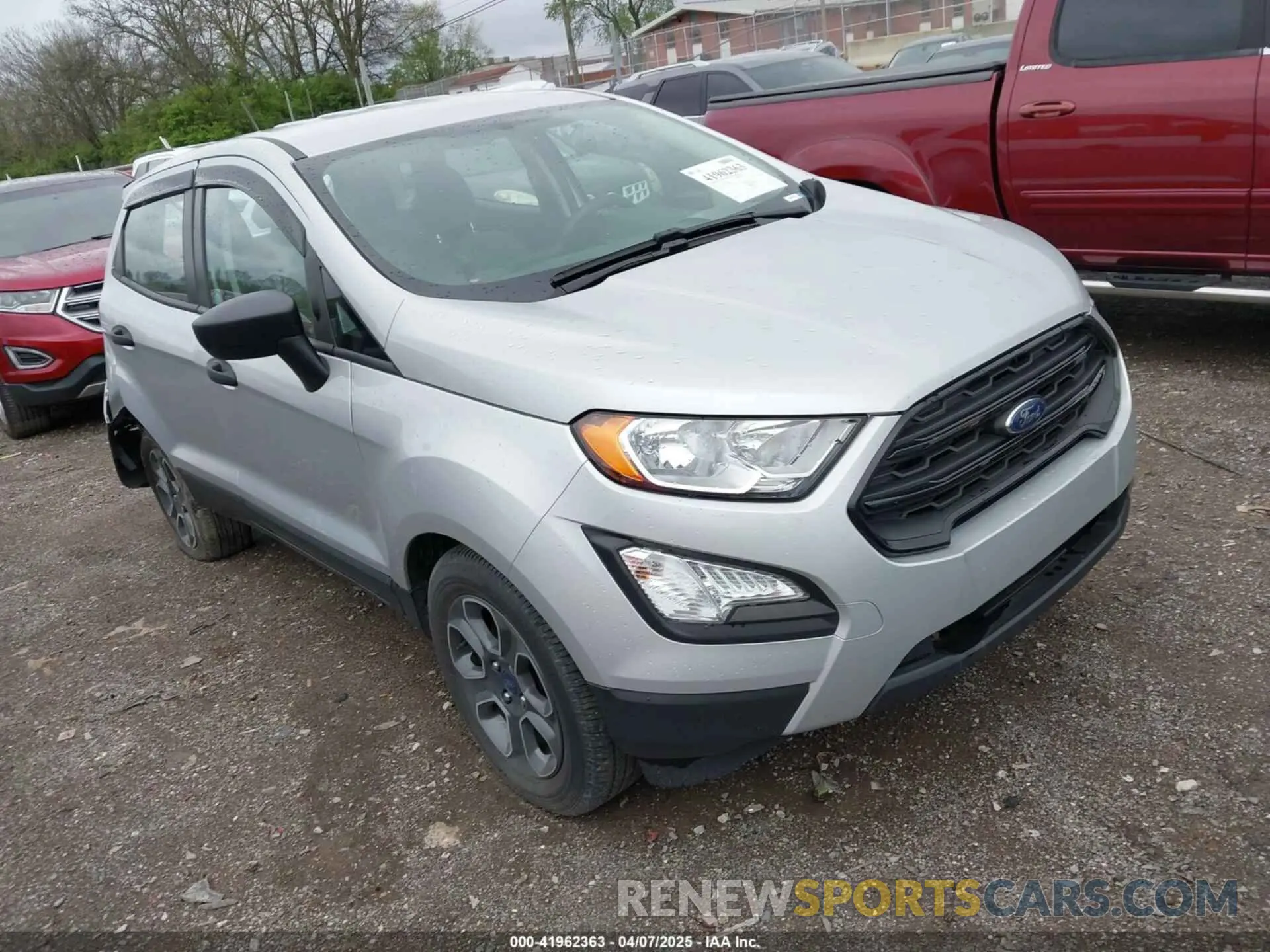 1 Фотография поврежденного автомобиля MAJ3S2FE7MC444802 FORD ECOSPORT 2021