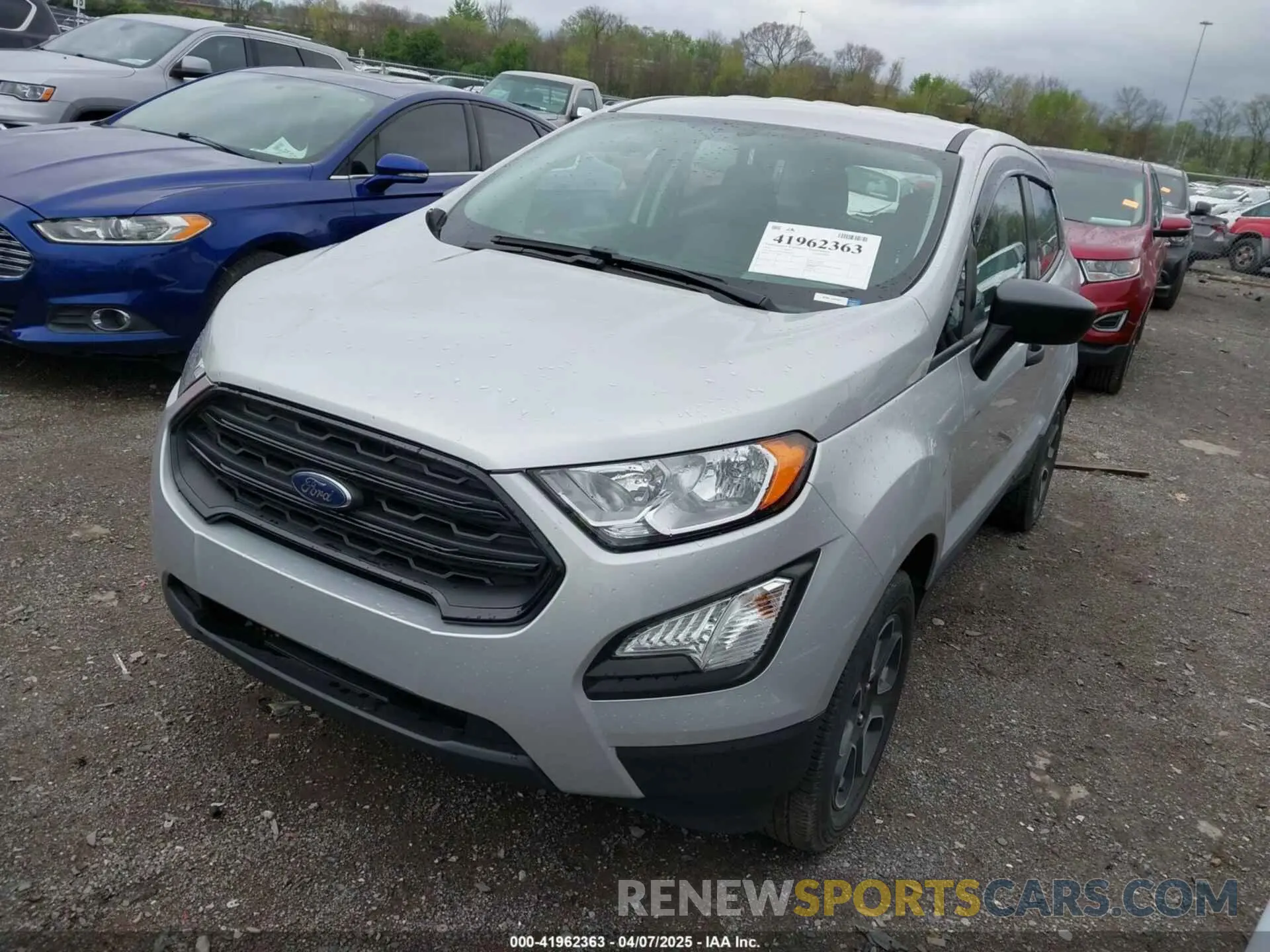 2 Фотография поврежденного автомобиля MAJ3S2FE7MC444802 FORD ECOSPORT 2021