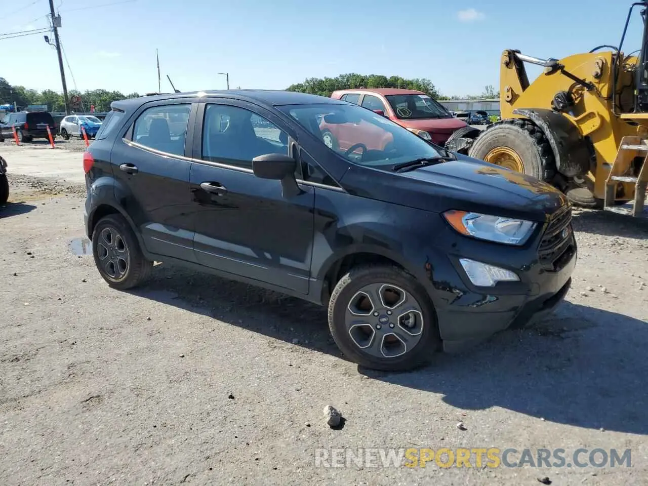 4 Photograph of a damaged car MAJ3S2FE7MC447280 FORD ECOSPORT 2021