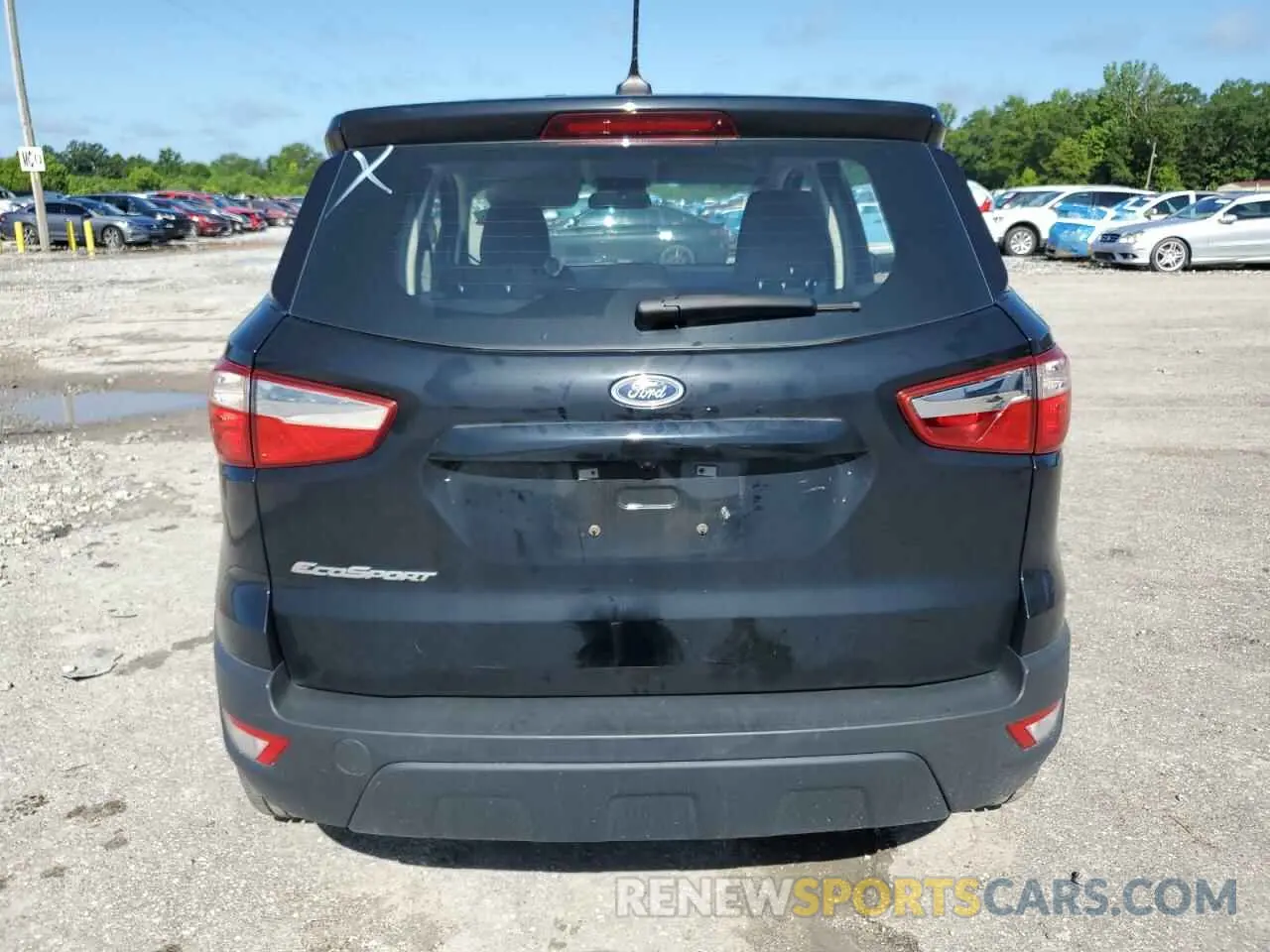 6 Photograph of a damaged car MAJ3S2FE7MC447280 FORD ECOSPORT 2021