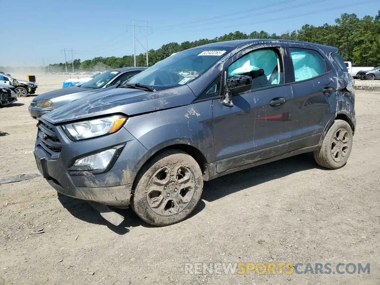 1 Photograph of a damaged car MAJ3S2FE7MC449434 FORD ECOSPORT 2021