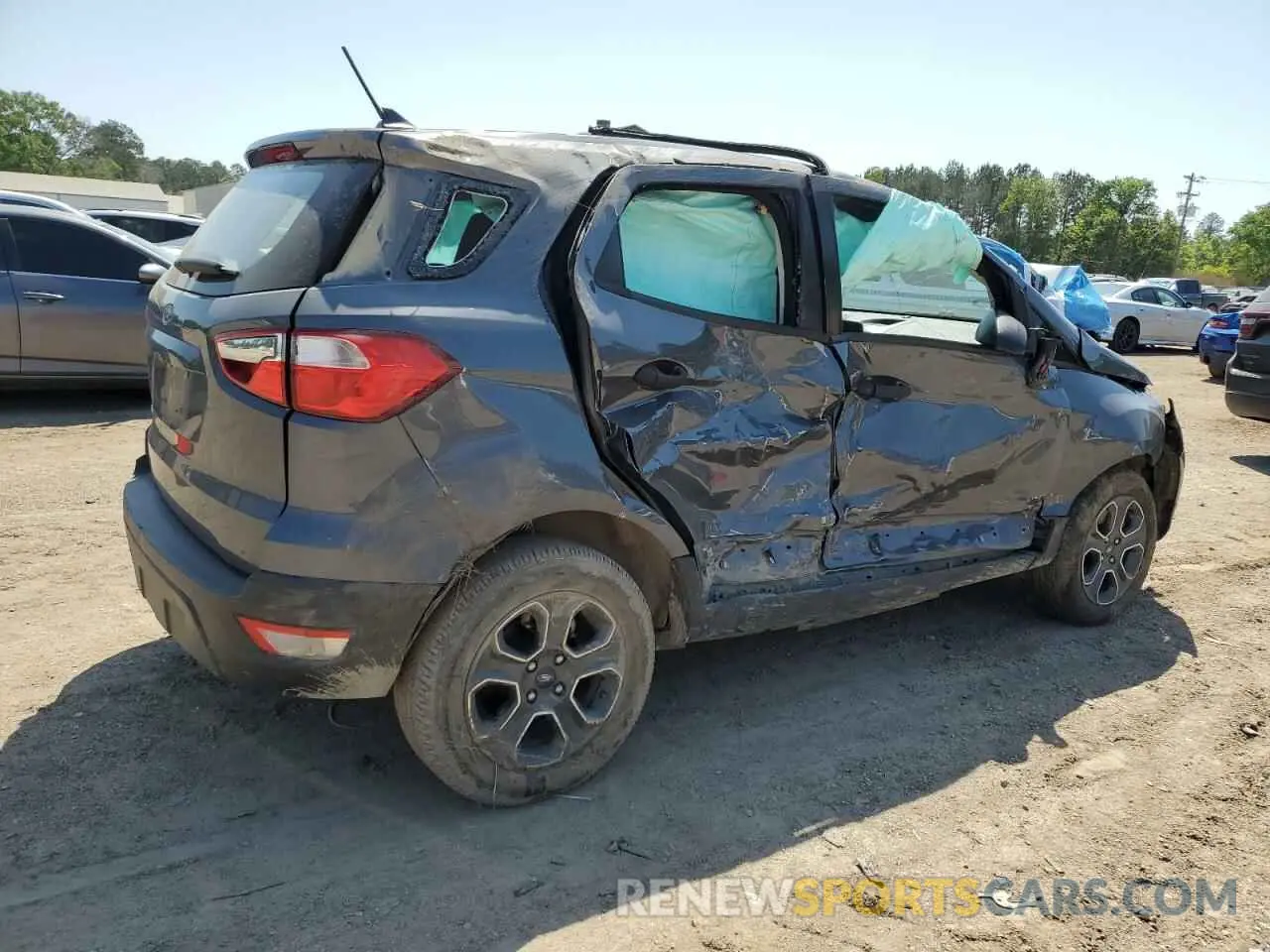 3 Photograph of a damaged car MAJ3S2FE7MC449434 FORD ECOSPORT 2021