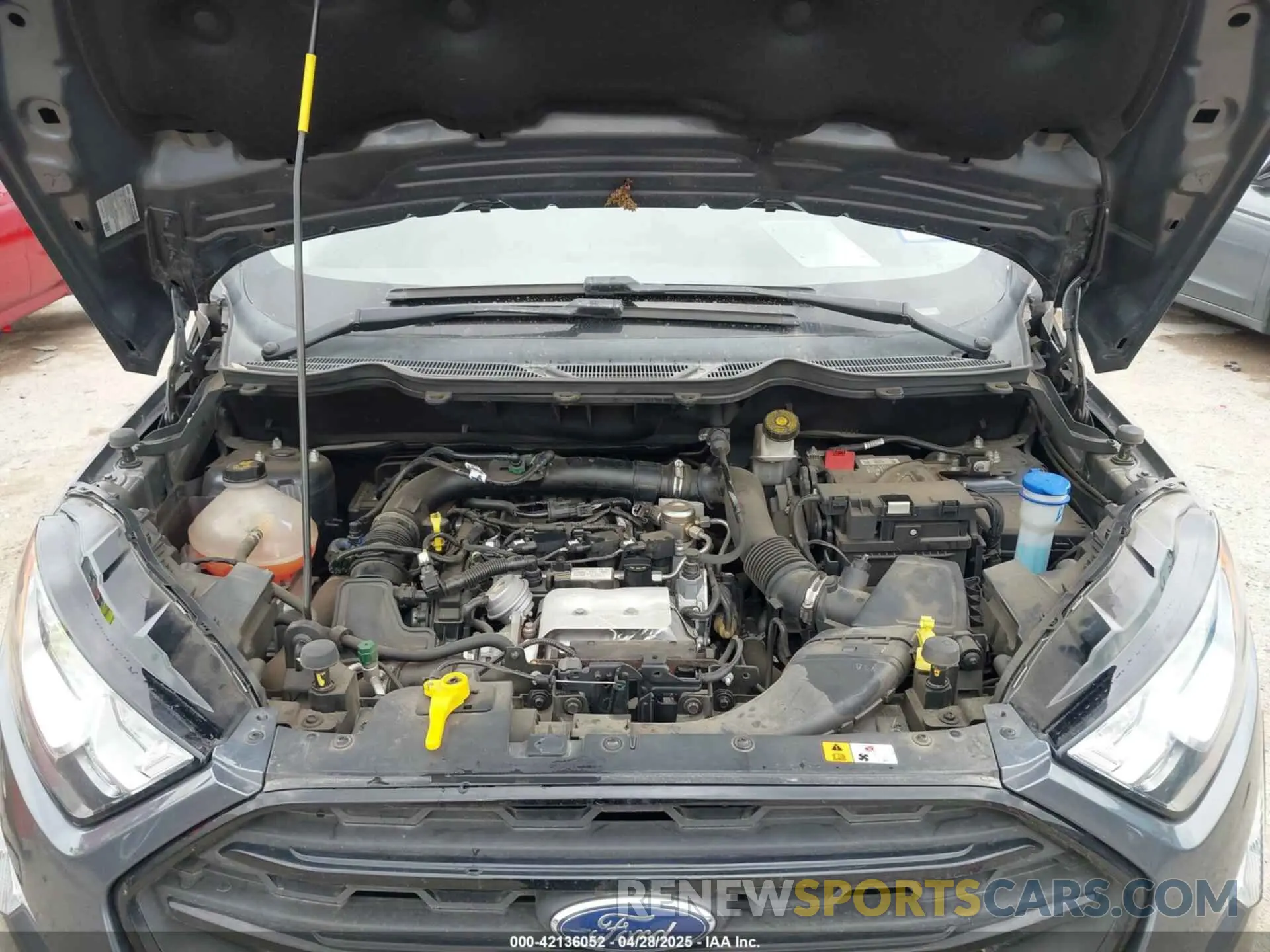 10 Фотография поврежденного автомобиля MAJ3S2FE7MC450597 FORD ECOSPORT 2021