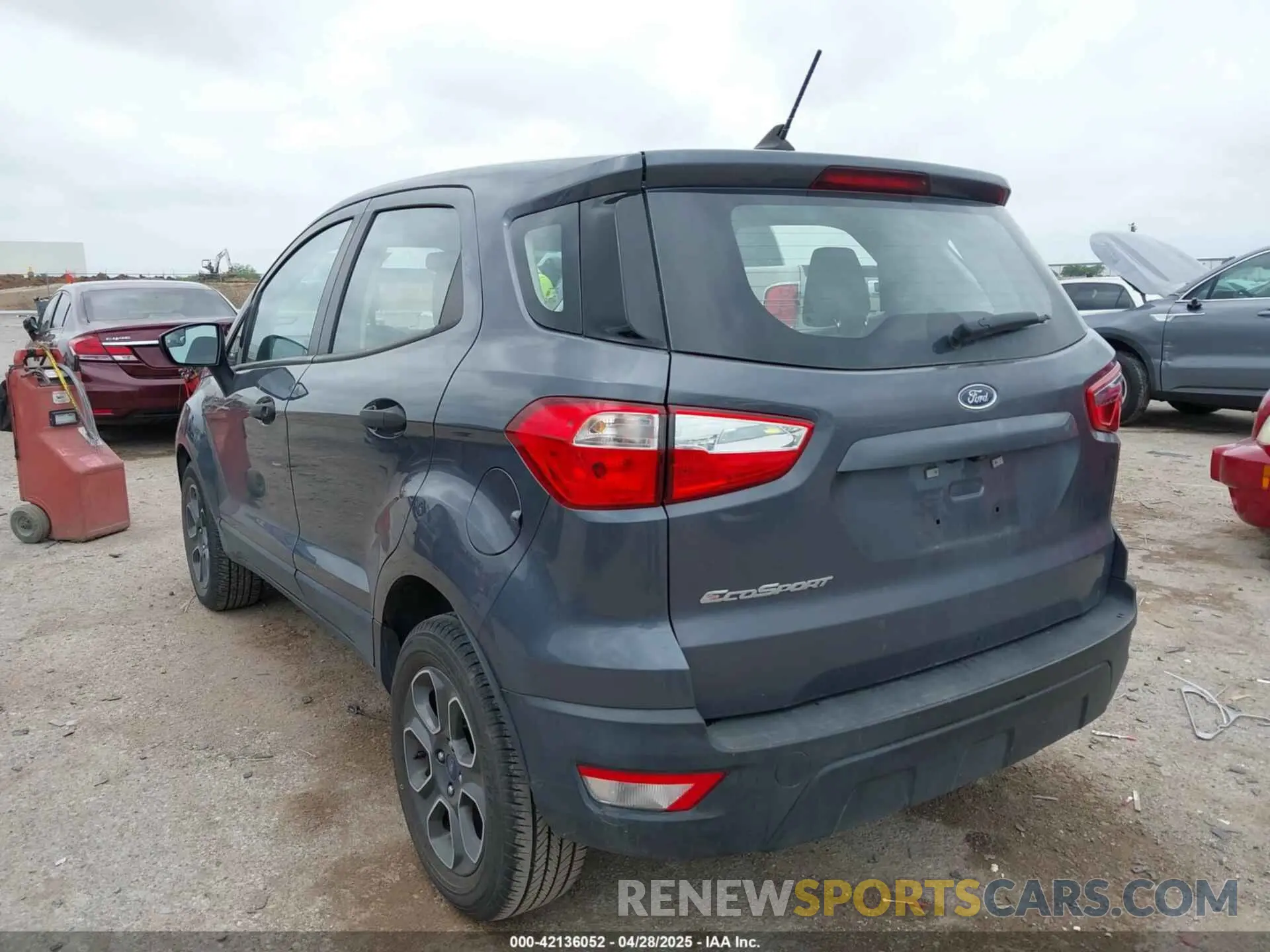 3 Фотография поврежденного автомобиля MAJ3S2FE7MC450597 FORD ECOSPORT 2021
