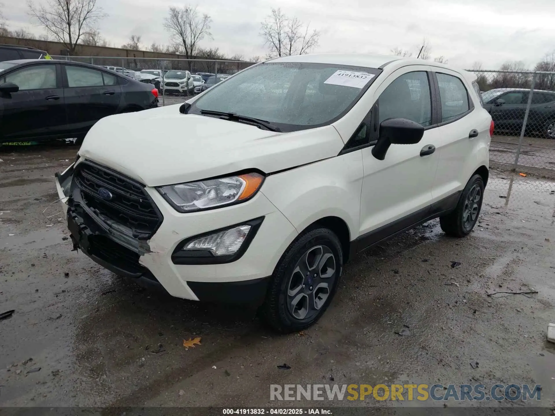 2 Фотография поврежденного автомобиля MAJ3S2FE8MC405765 FORD ECOSPORT 2021
