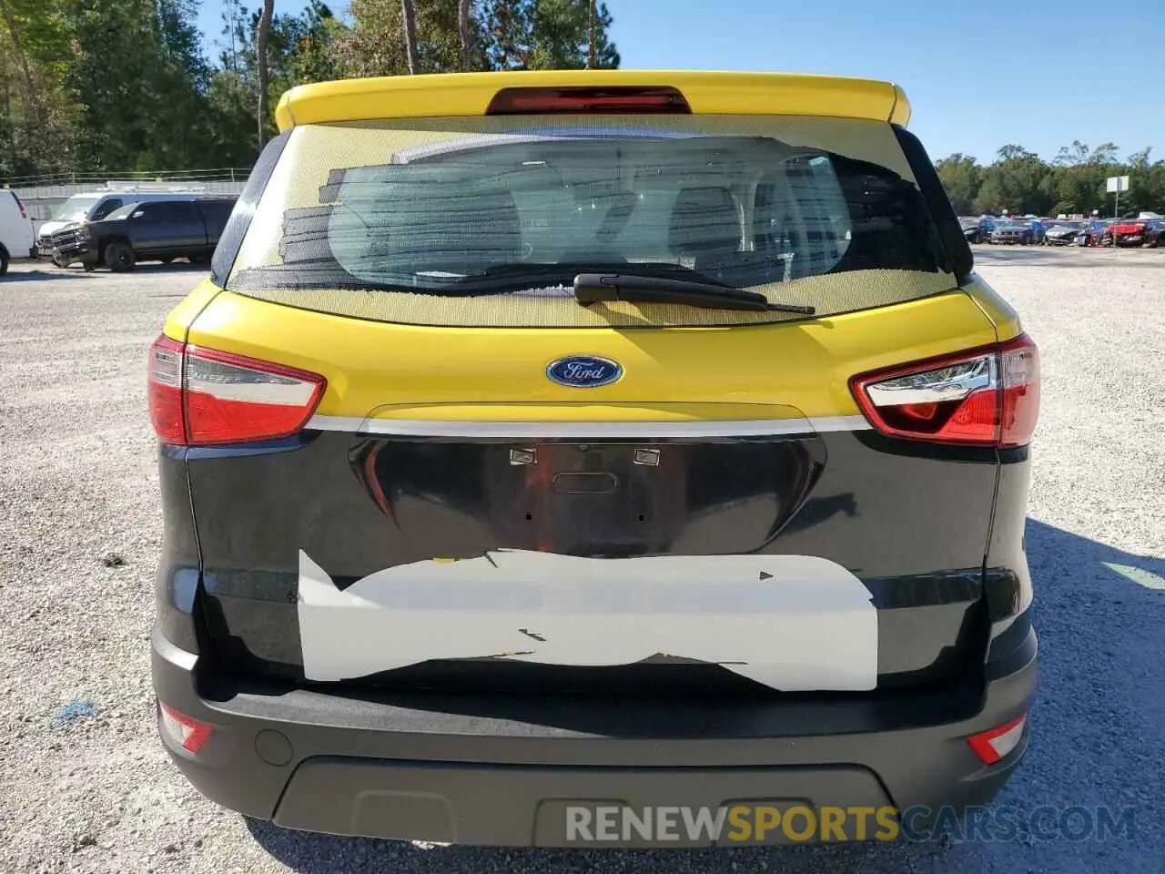 6 Photograph of a damaged car MAJ3S2FE9MC450102 FORD ECOSPORT 2021