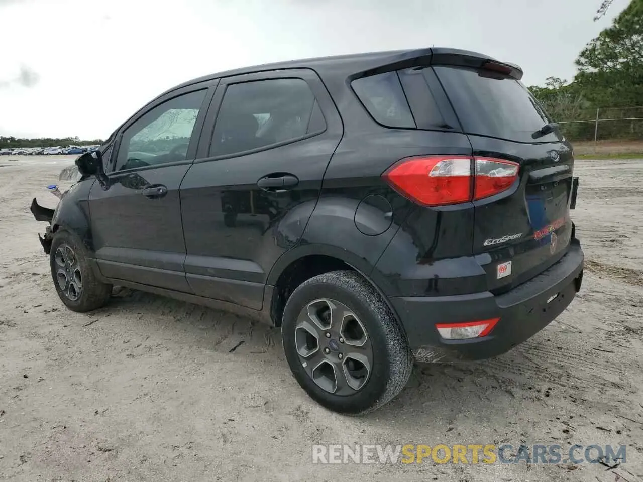 2 Фотография поврежденного автомобиля MAJ3S2FE9MC450696 FORD ECOSPORT 2021