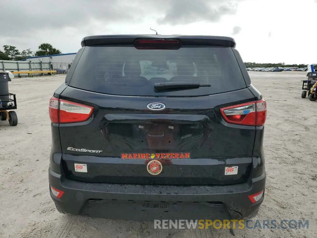 6 Фотография поврежденного автомобиля MAJ3S2FE9MC450696 FORD ECOSPORT 2021