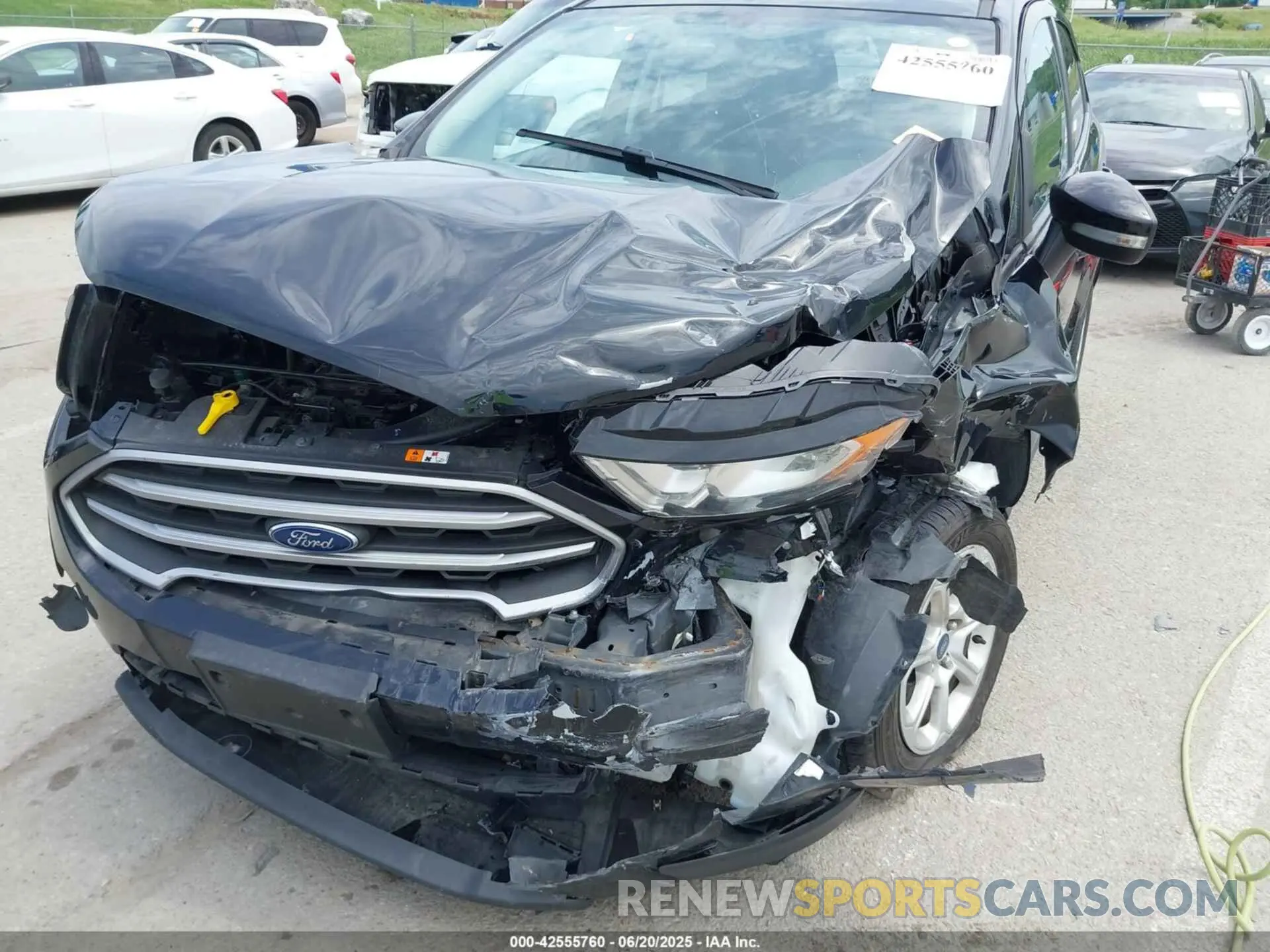 6 Фотография поврежденного автомобиля MAJ3S2GE1MC400373 FORD ECOSPORT 2021