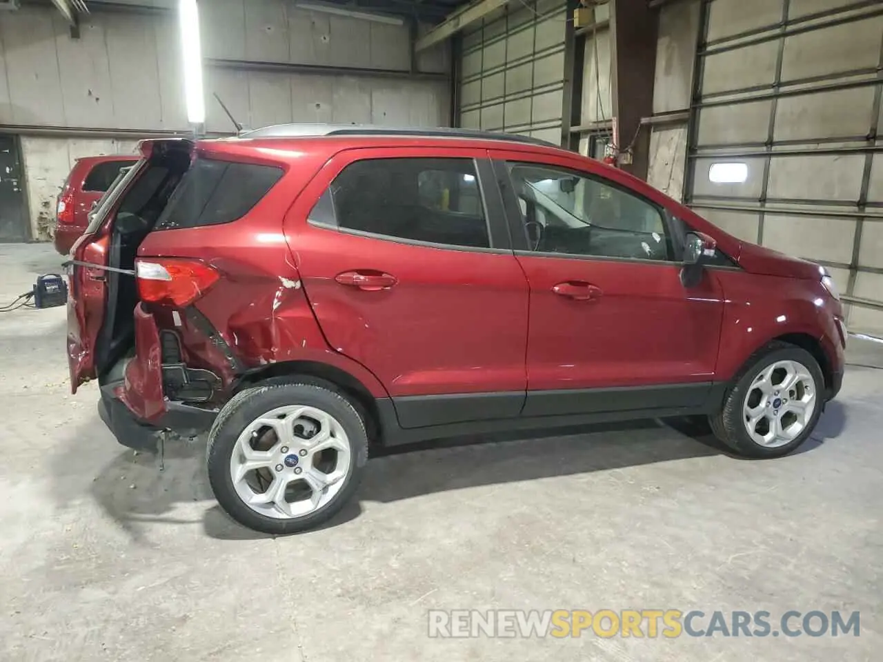 3 Photograph of a damaged car MAJ3S2GE1MC436970 FORD ECOSPORT 2021