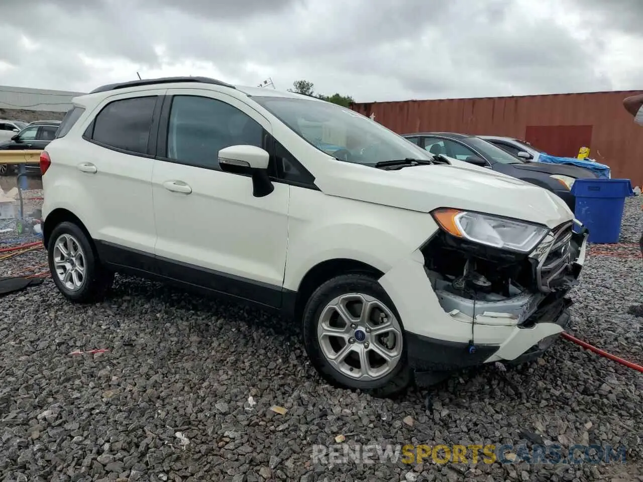 4 Фотография поврежденного автомобиля MAJ3S2GE1MC439772 FORD ECOSPORT 2021