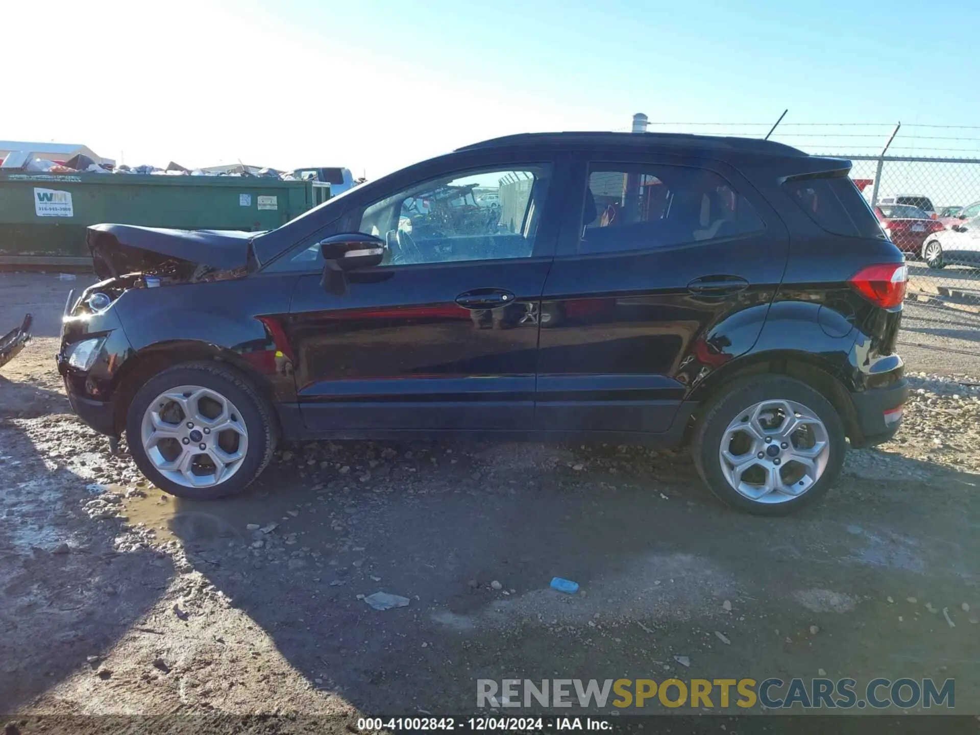 14 Photograph of a damaged car MAJ3S2GE1MC442350 FORD ECOSPORT 2021