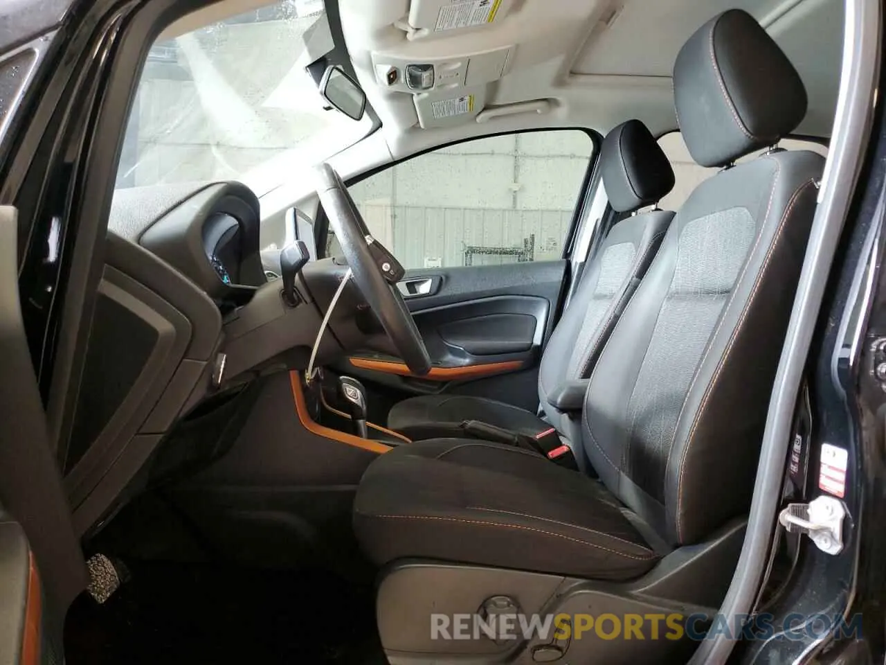 7 Photograph of a damaged car MAJ3S2GE1MC444468 FORD ECOSPORT 2021