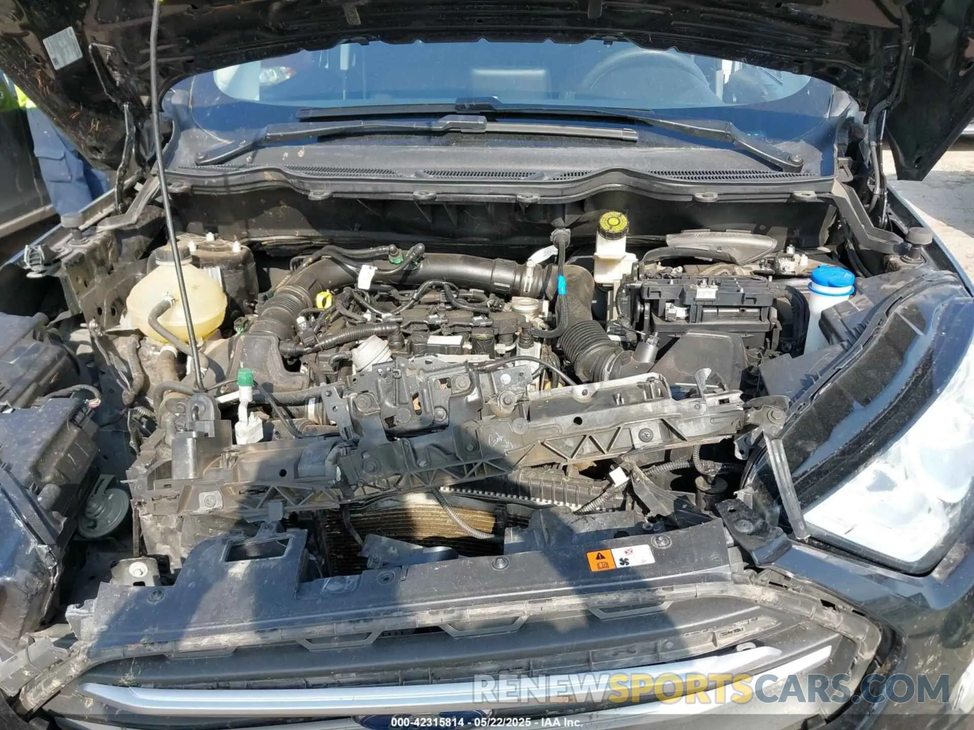 10 Photograph of a damaged car MAJ3S2GE2MC397435 FORD ECOSPORT 2021