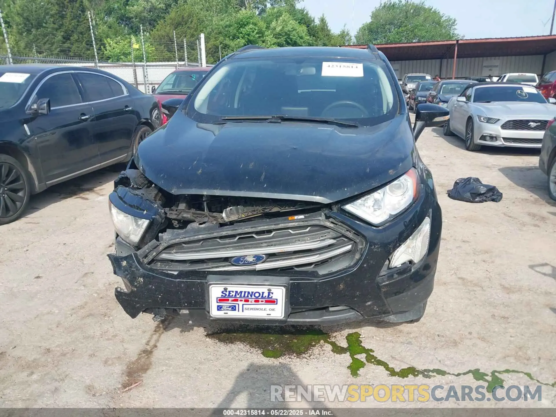 13 Photograph of a damaged car MAJ3S2GE2MC397435 FORD ECOSPORT 2021