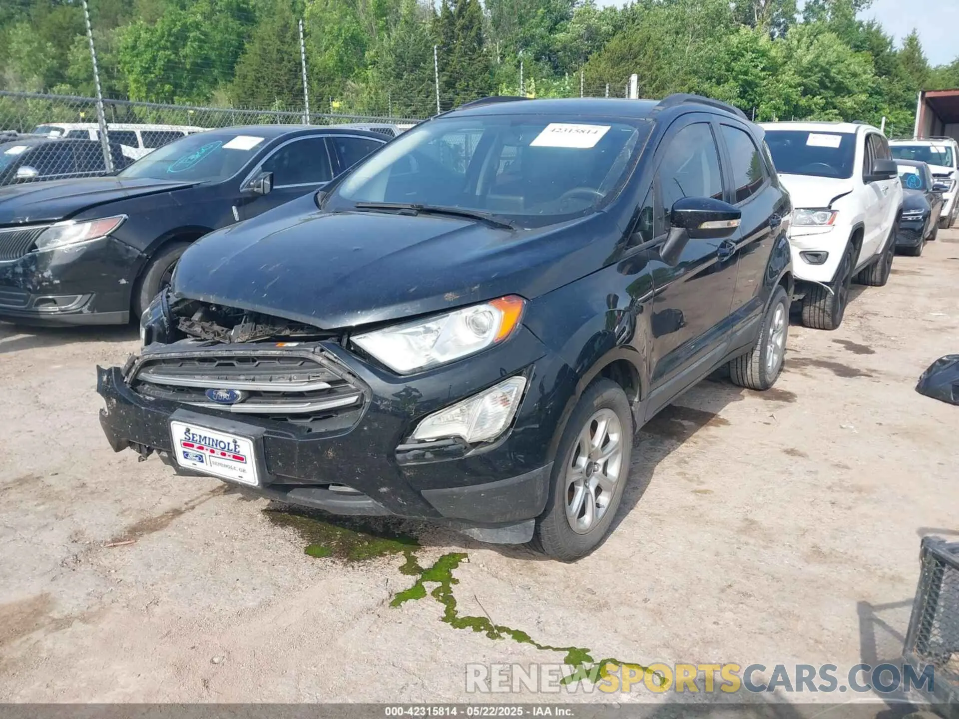 2 Photograph of a damaged car MAJ3S2GE2MC397435 FORD ECOSPORT 2021